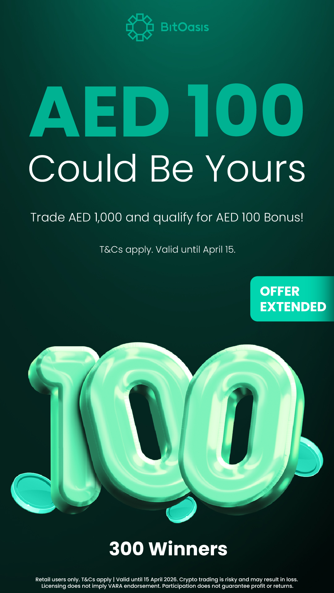 BitOasis Facebook ad
