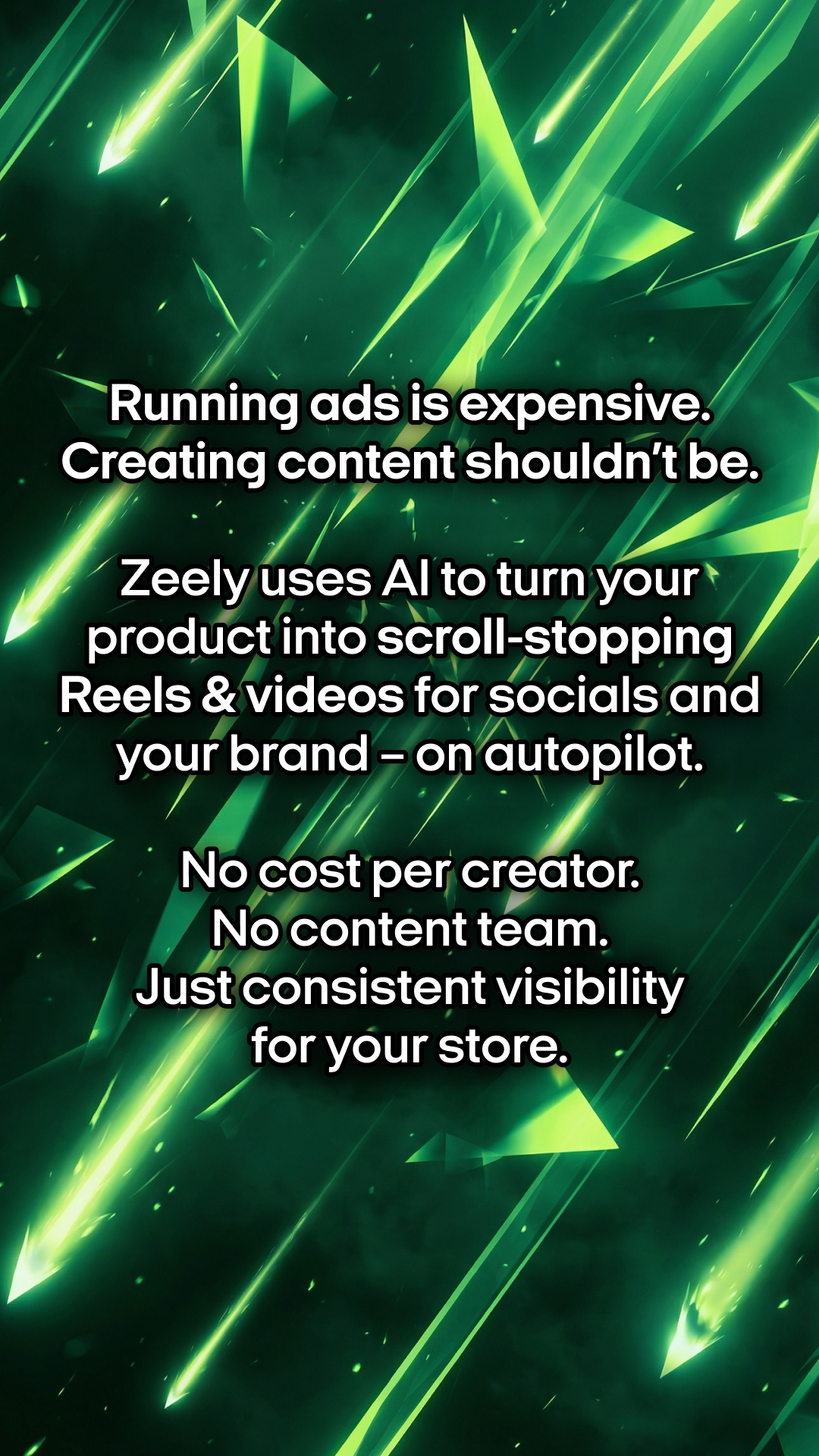 Zeely Facebook ad