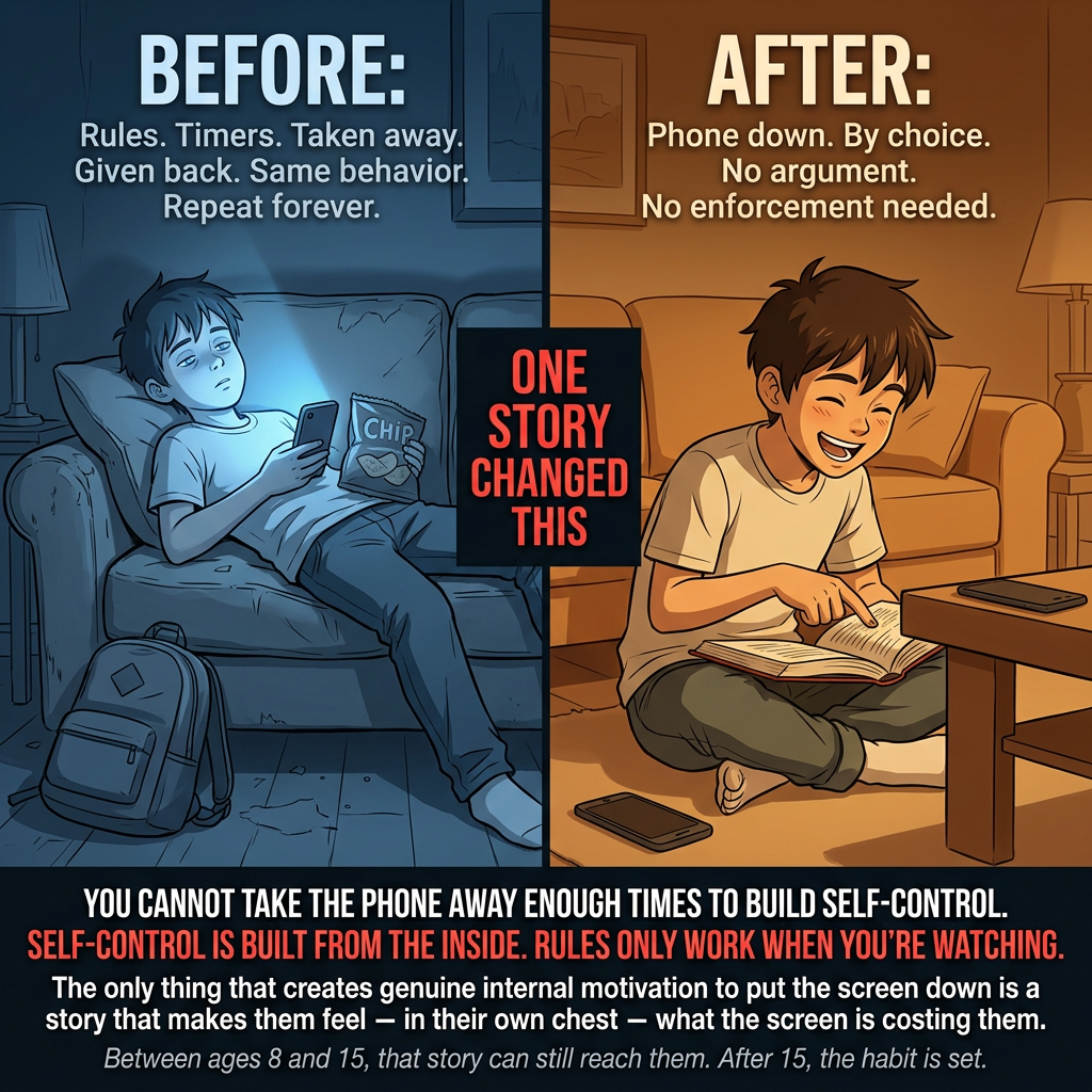 Amelaine Facebook ad: Ages 8-15 is the most critical window of your child's…