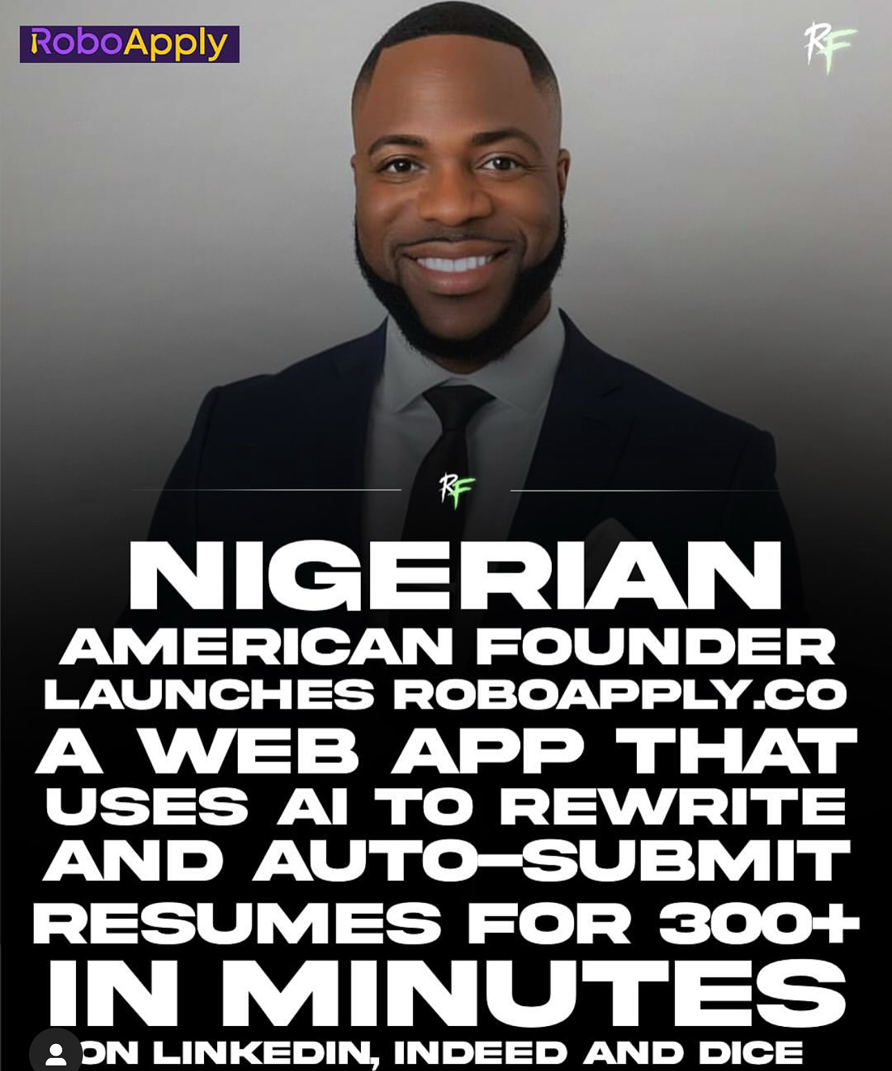 RoboApply Facebook ad