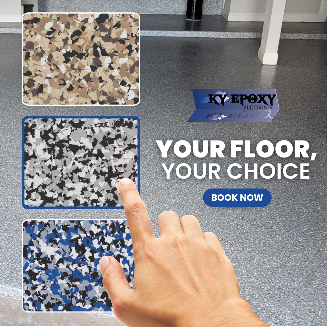 KY Epoxy Flooring Facebook ad: Buy Now Pay Later!