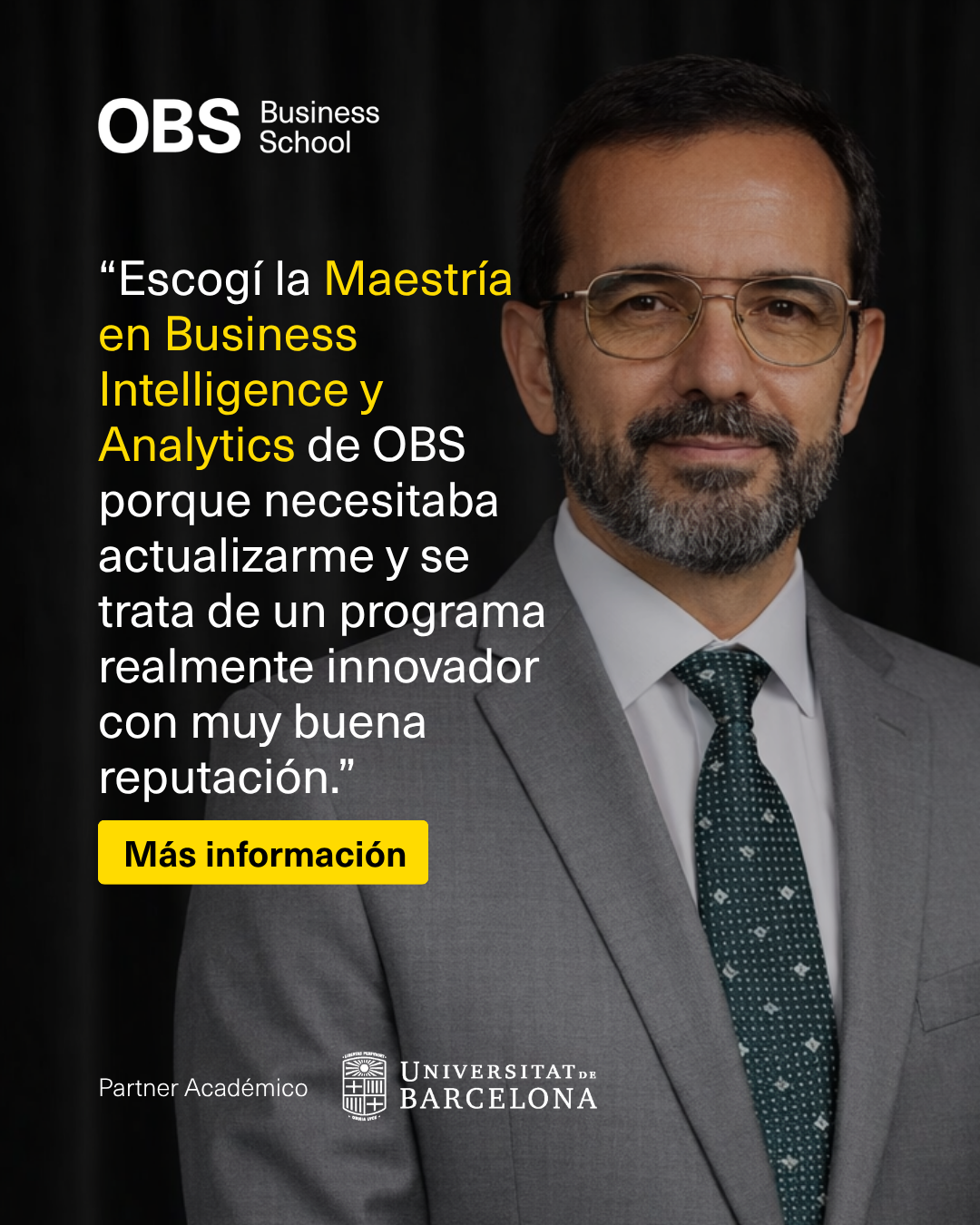 OBS Business School Facebook ad