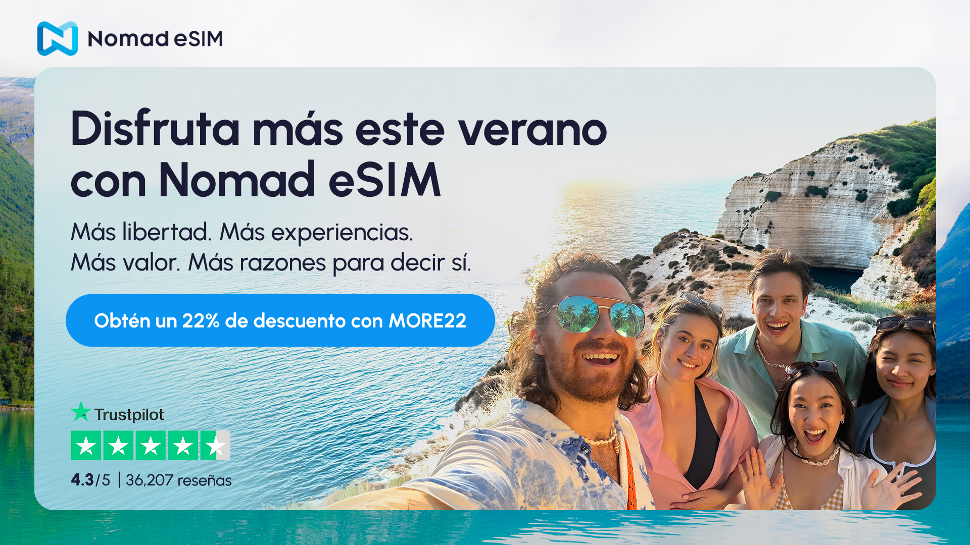 Nomad Esim Facebook ad