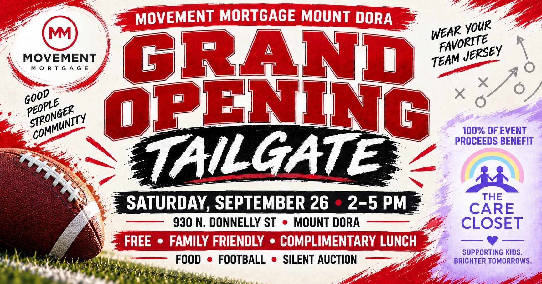 Cole W. Barlow Facebook ad: Movement Mortgage Mount Dora Grand Opening