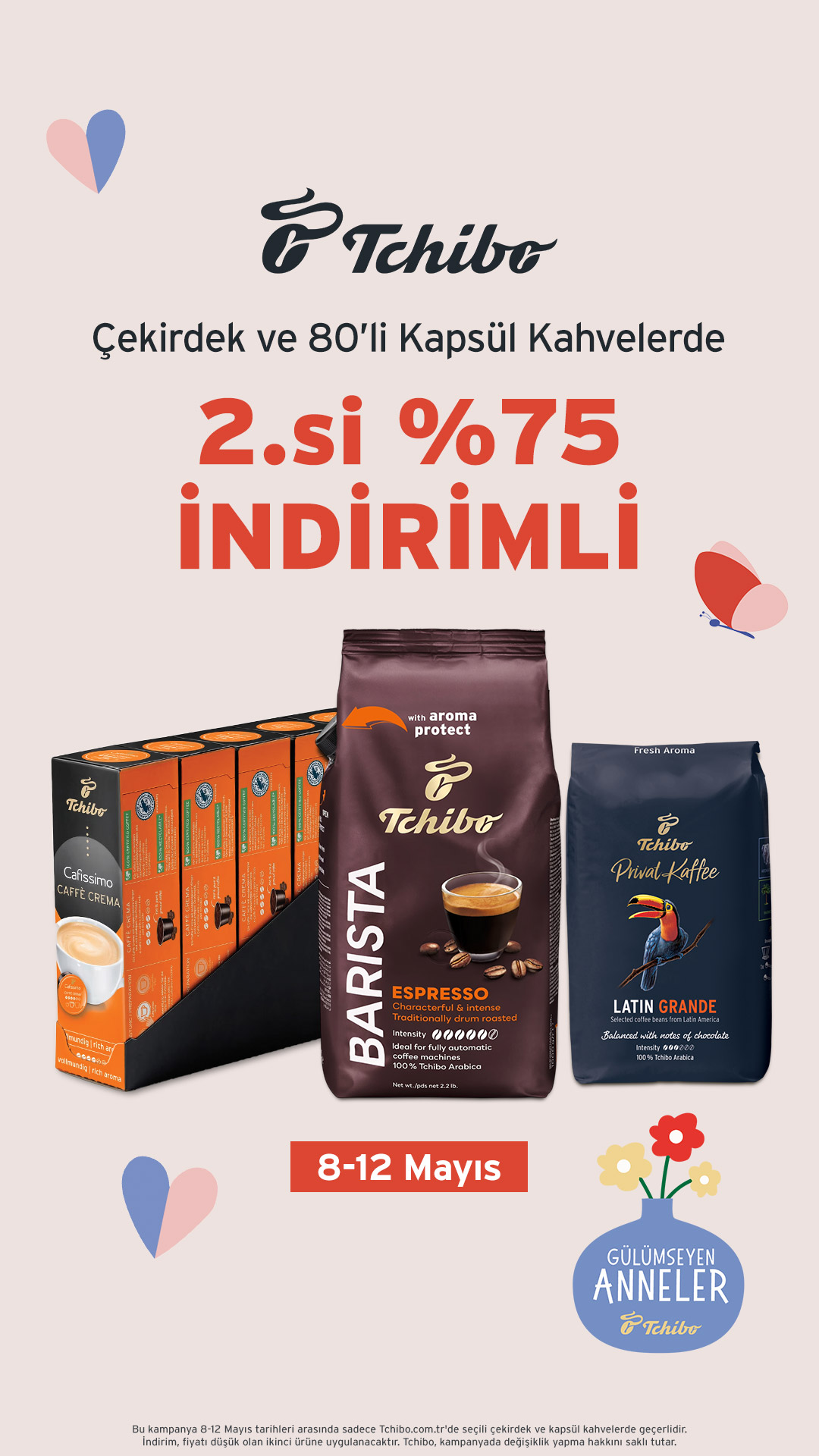 Tchibo Türkiye Facebook ad from May 7, 2026