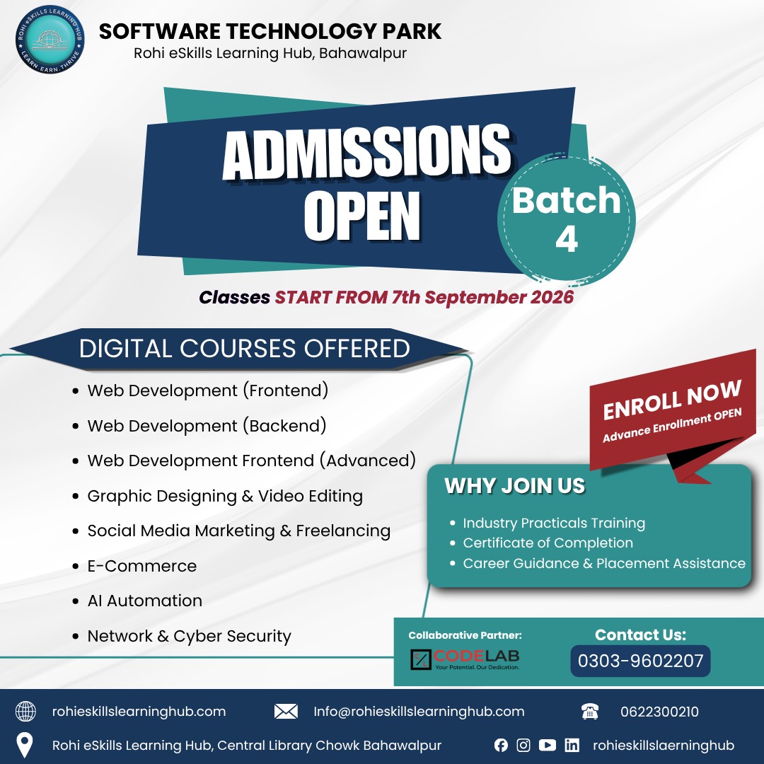 Rohi e Skills Learning Hub Facebook ad: Upgrade Your Skills. Upgrade Your Income.