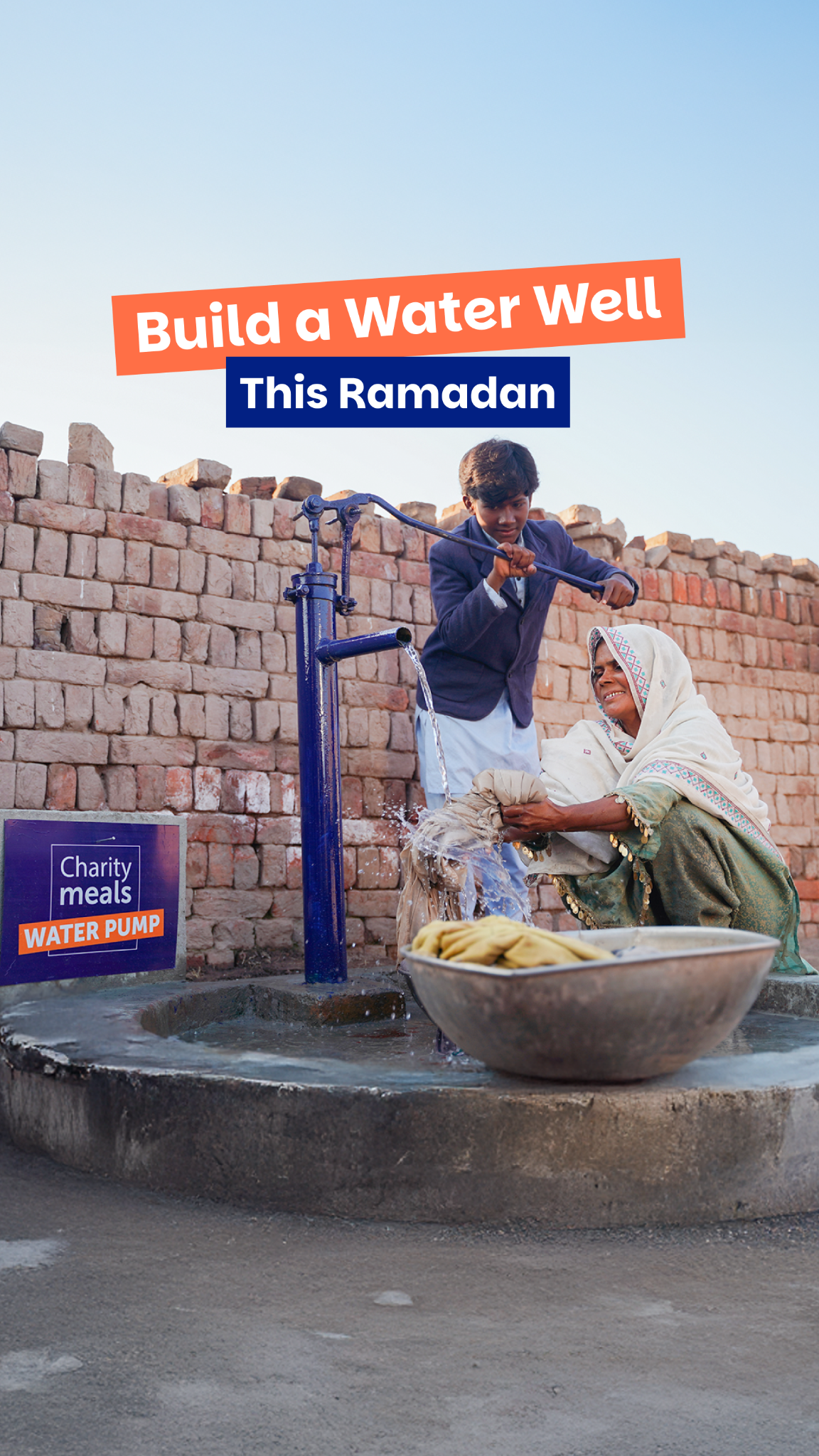 Charity Meals Facebook ad