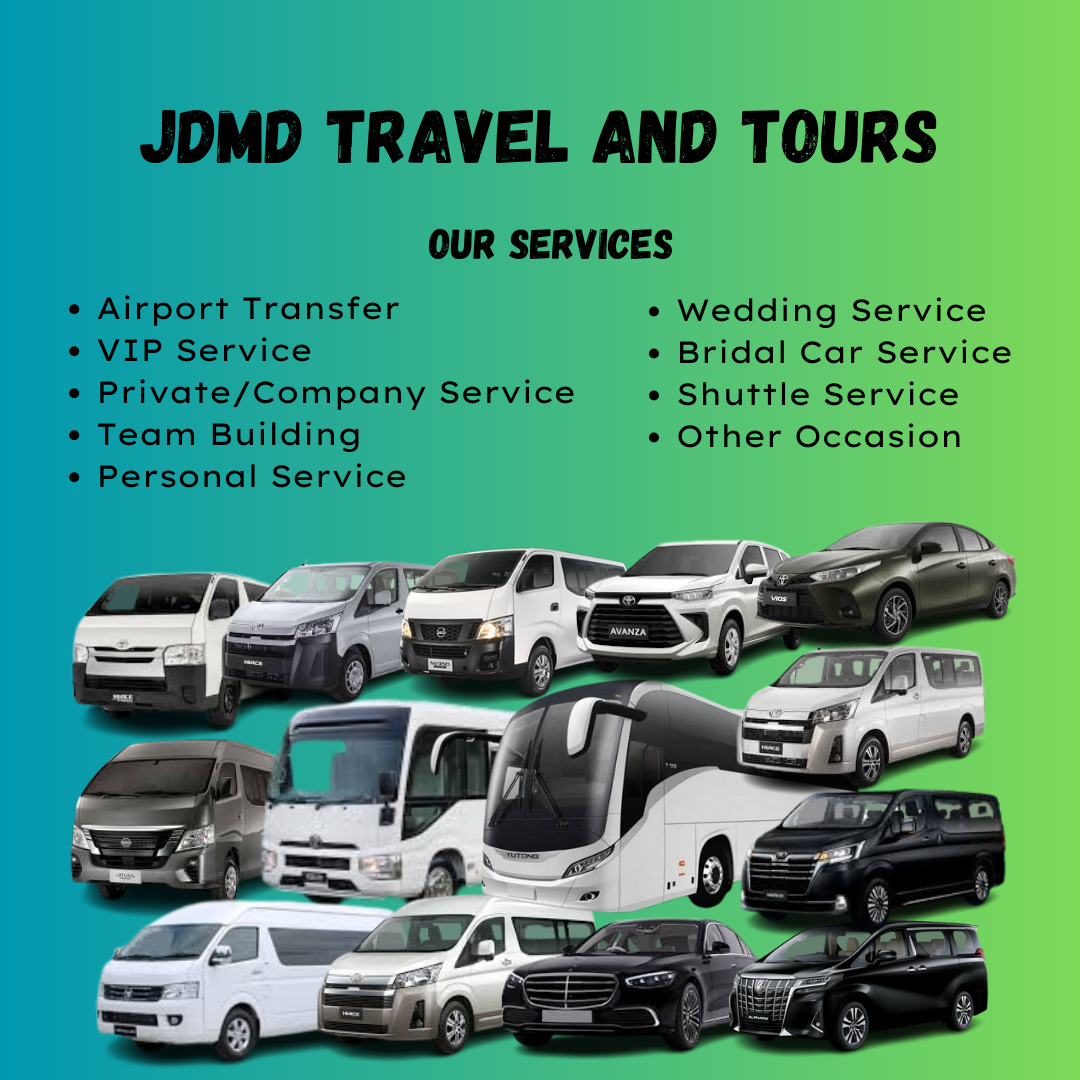 JDMD Travel and Tours Facebook ad: Transport Service