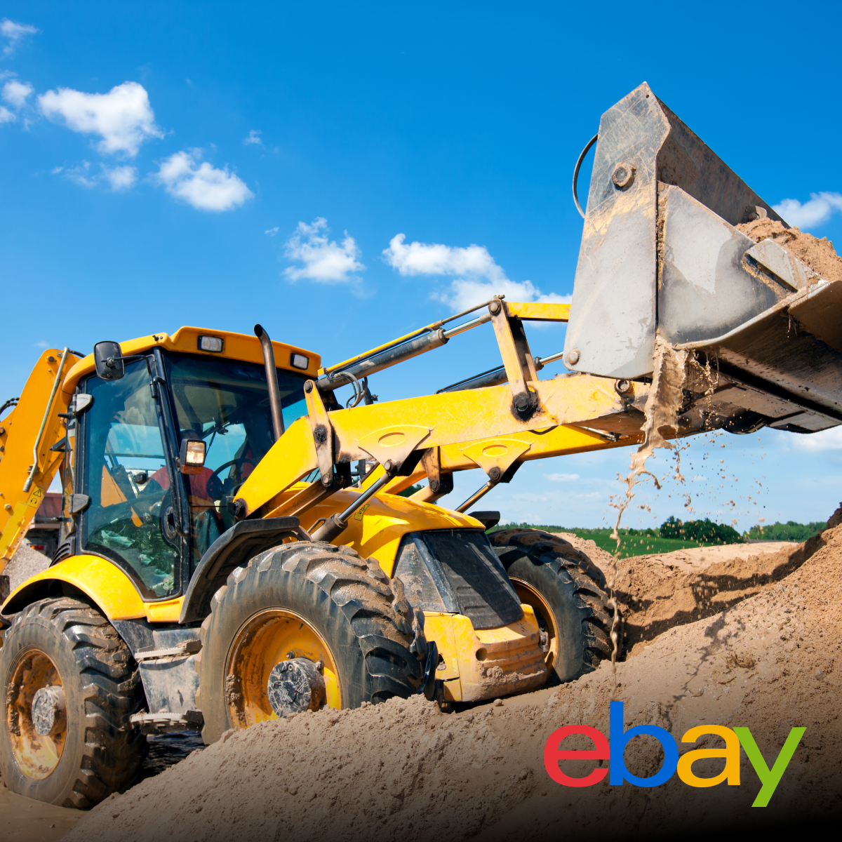 Equipment World - Partner Products Facebook ad: Equipment, Parts, Attachments, and More.
