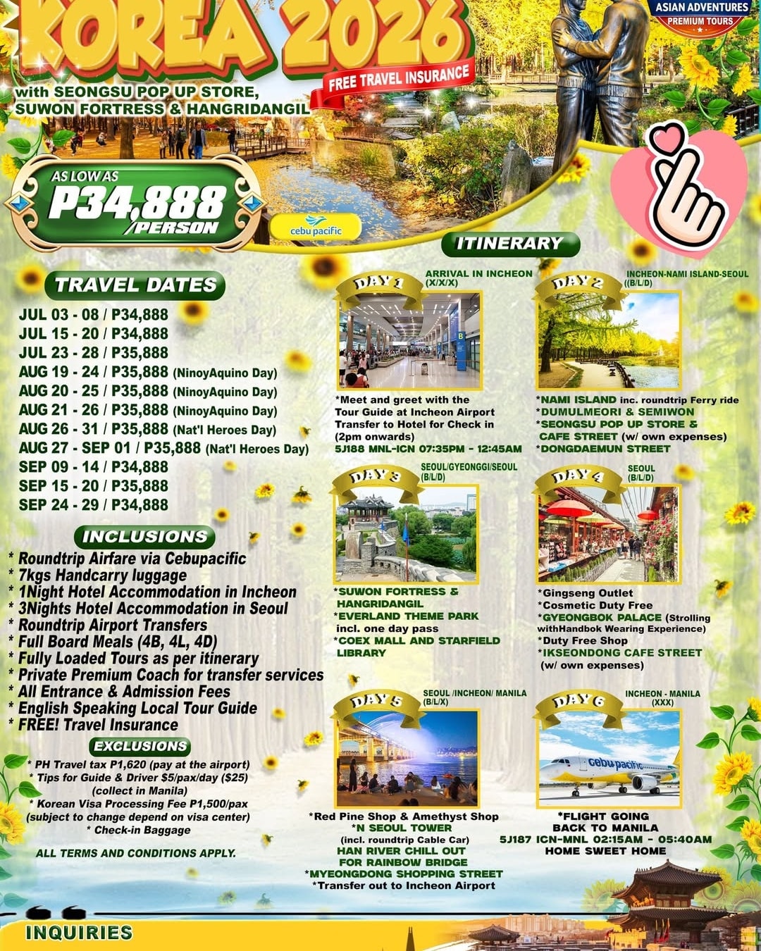 Funtreats Travel and Tours Facebook ad