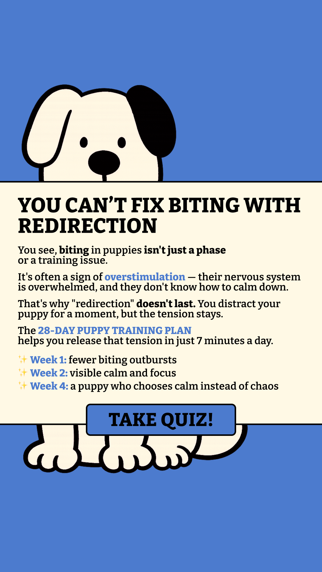 Dog Training & Tips Facebook ad