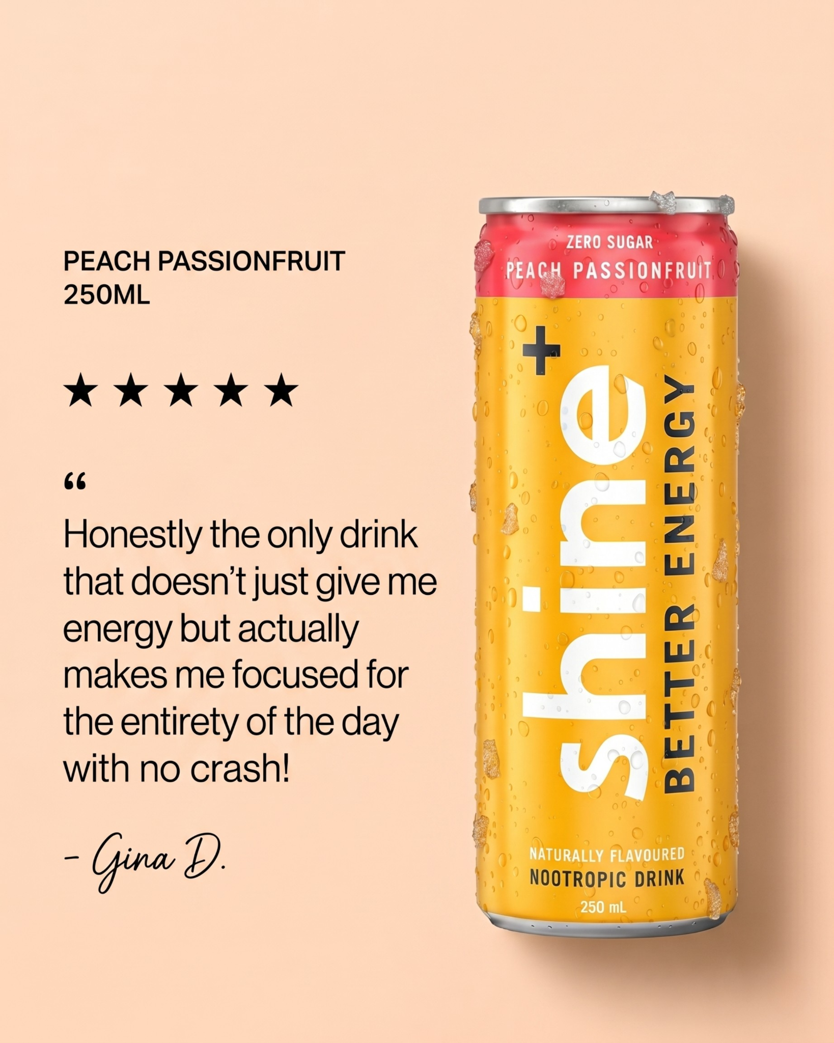 Shine+ Drink Facebook ad