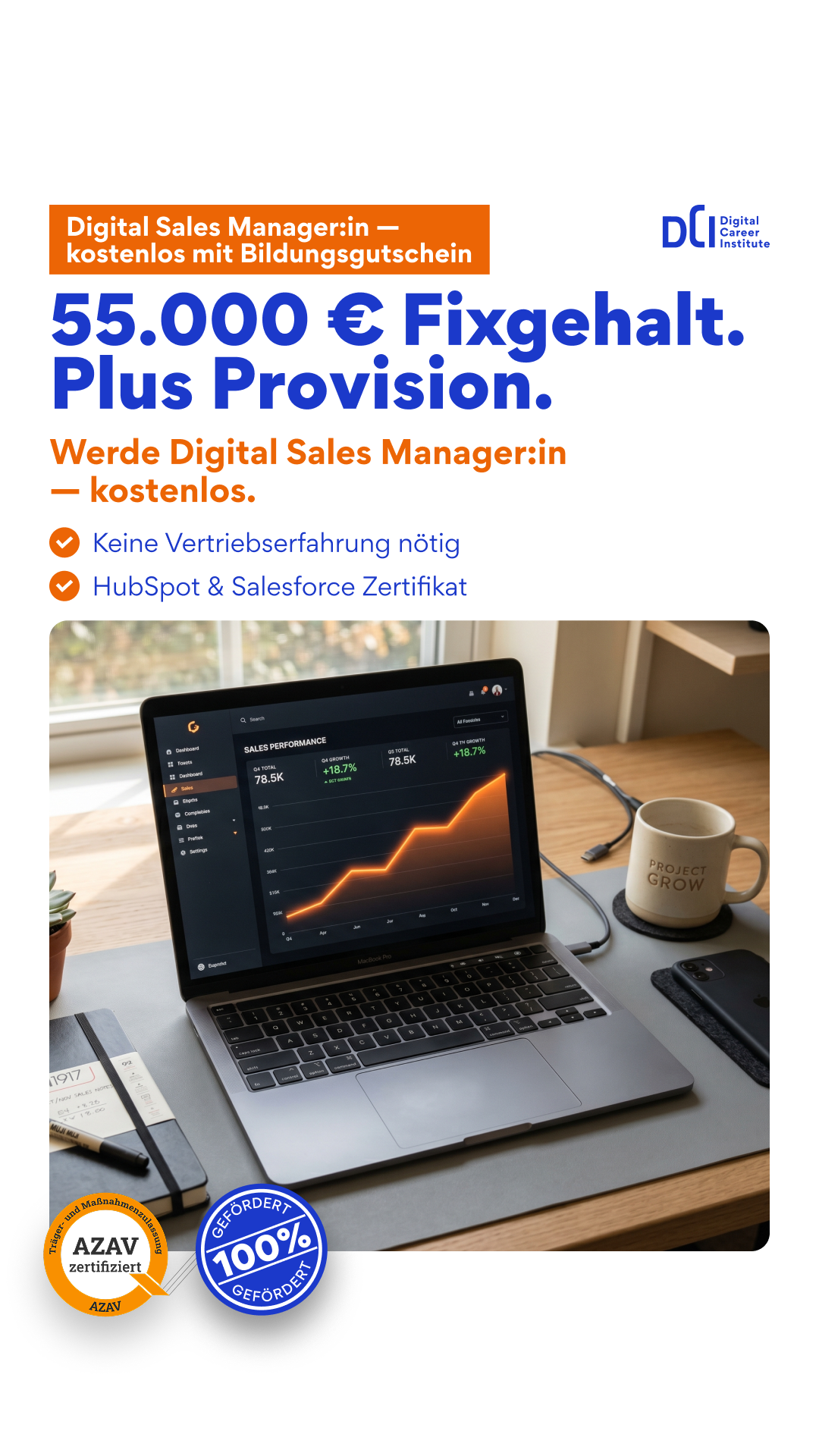 DCI Digital Career Institute Facebook ad