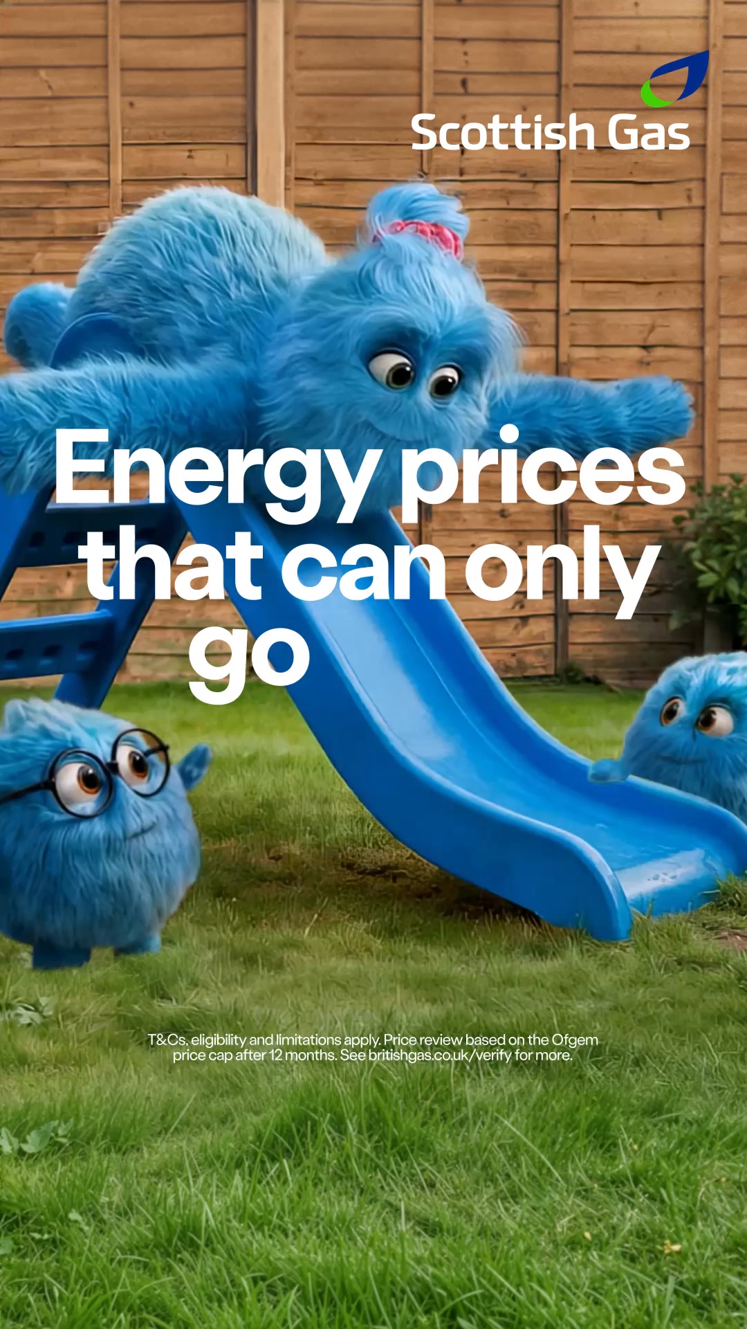 Scottish Gas Facebook ad: Our new Fix & Fall tariff