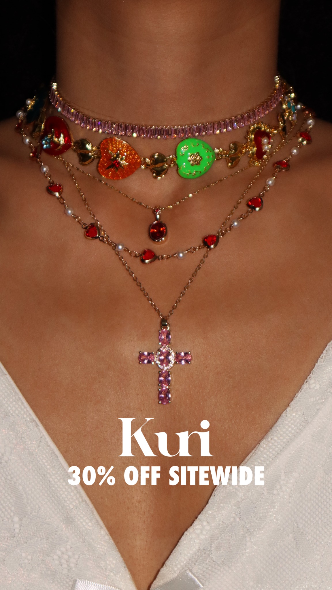 Kuri jewelry Facebook ad