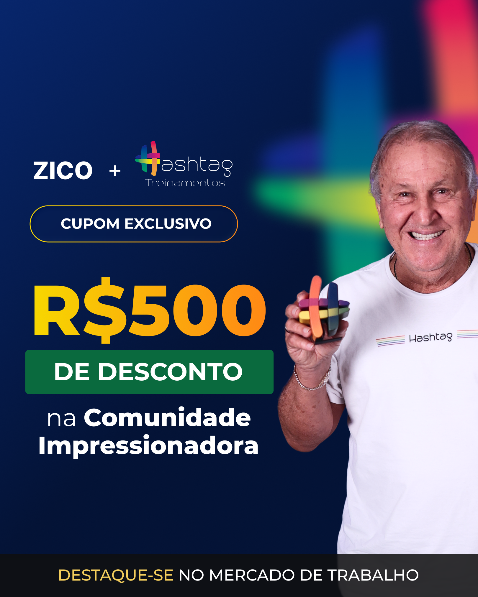 Hashtag Treinamentos Facebook ad