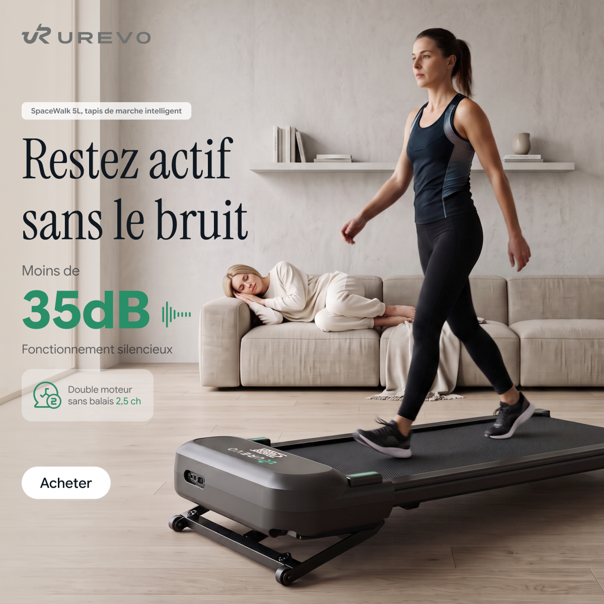 UREVO Facebook ad: Brand Day: Recovery Boots 399,99€