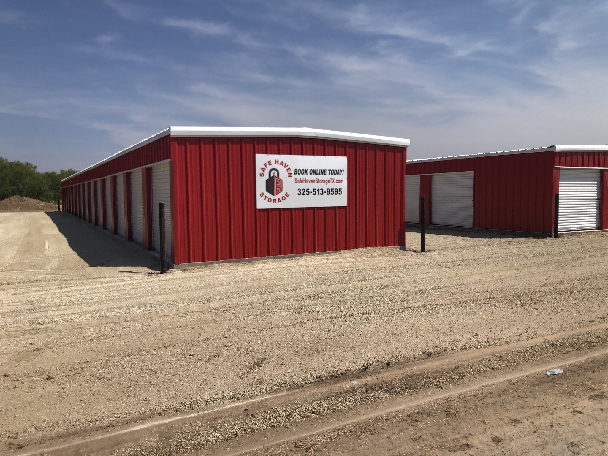 Safe Haven Storage Facebook ad: *Brand new storage units available in Hamlin!