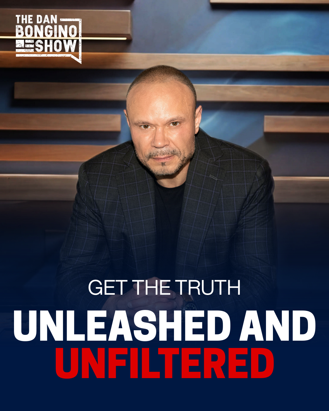 Dan Bongino Facebook ad: Follow Dan On Spotify And Apple