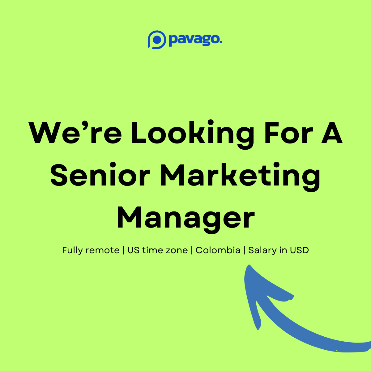 Pavago Facebook ad: Submit your CV
