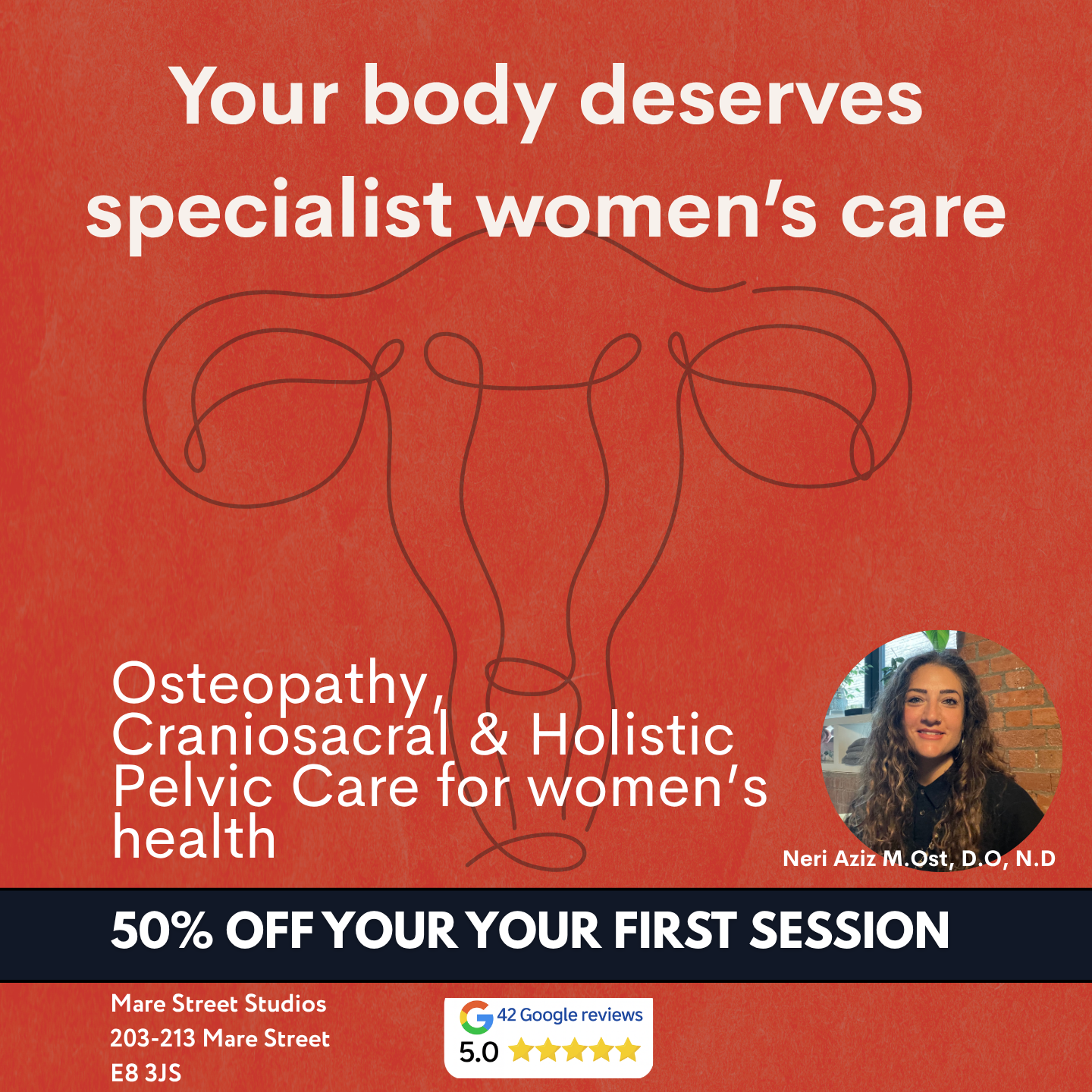 Neri The Osteopath Facebook ad
