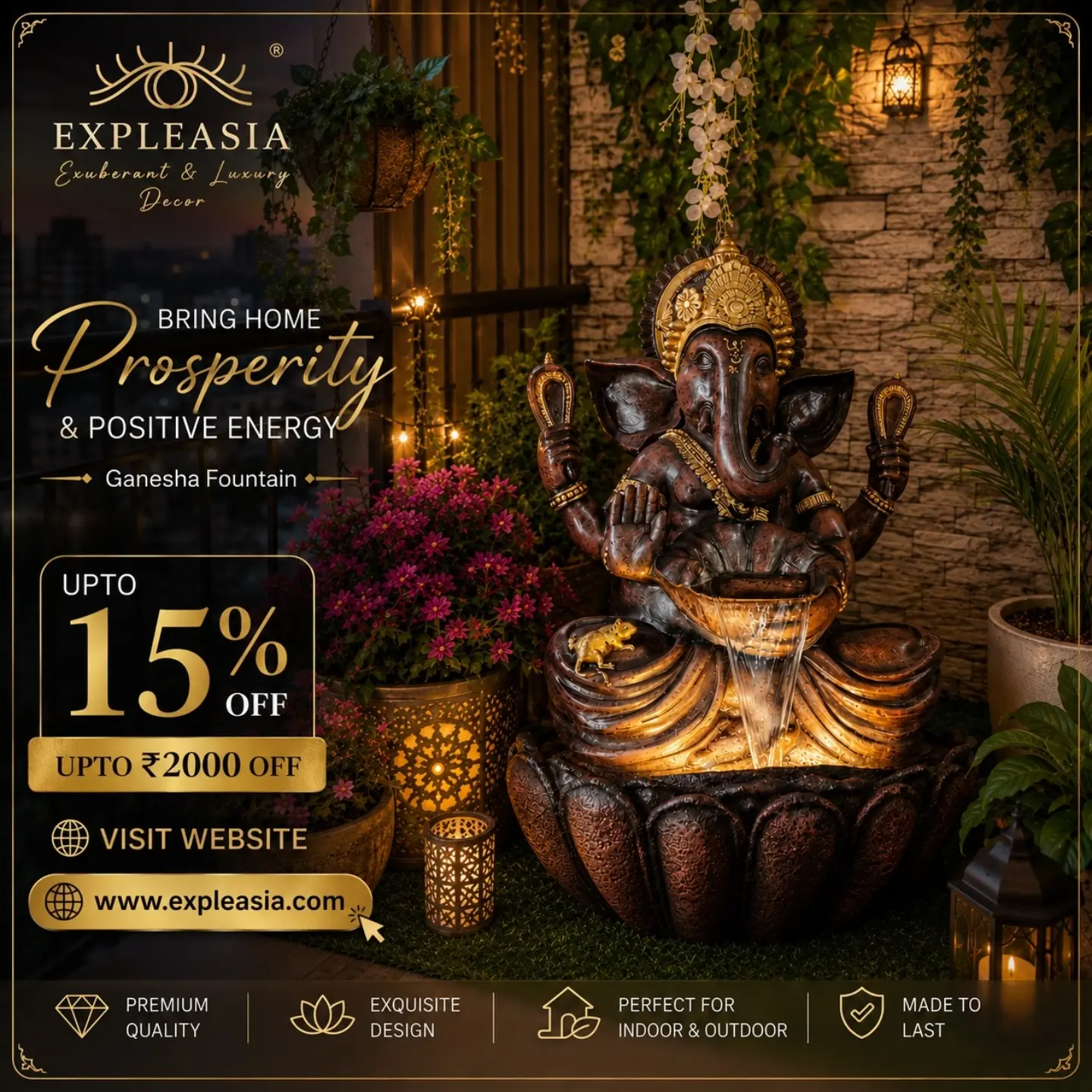 Expleasia Decor Facebook ad