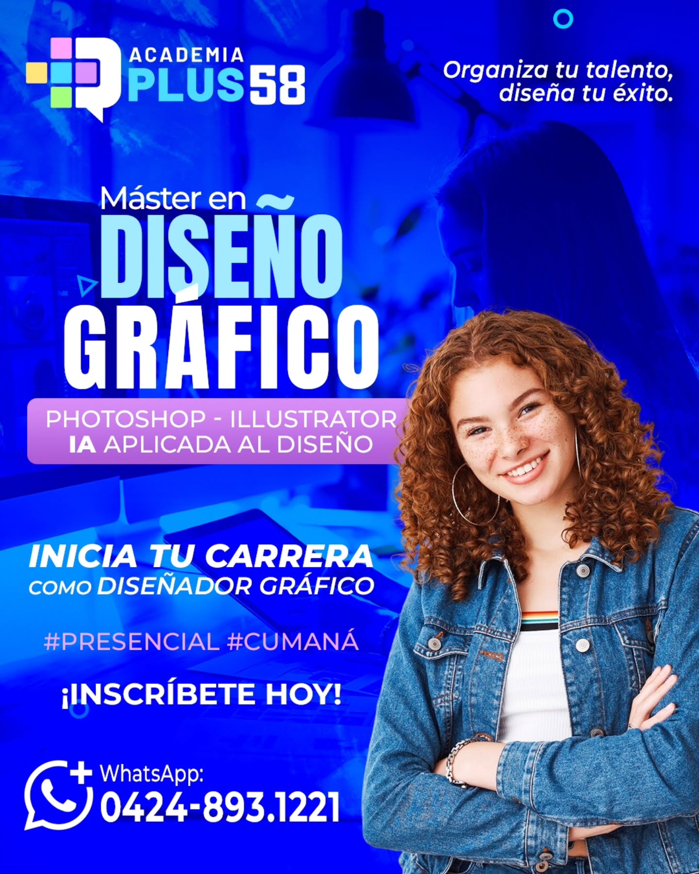 Plus58 Academia de Marketing y Negocios Digitales Facebook ad