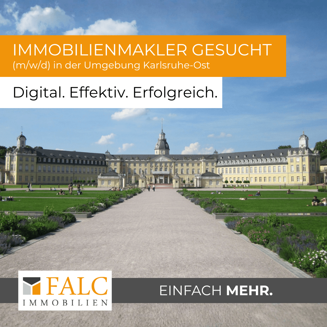 FALC Immobilien Karlsruhe-Ost Facebook ad from Feb 13, 2026