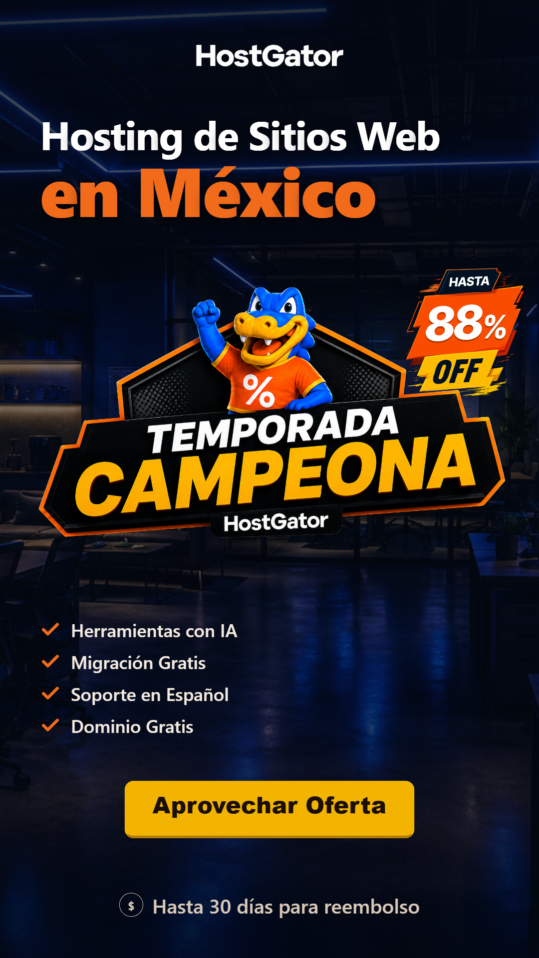HostGator Facebook ad from Jun 18, 2026