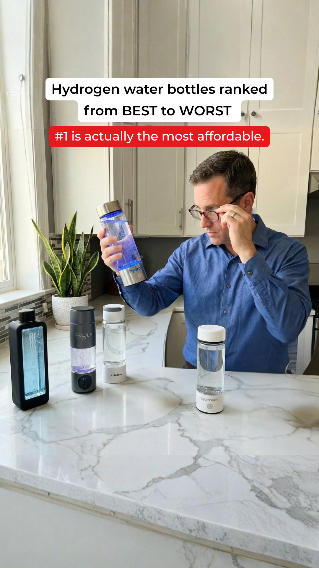 The Hydrogen Water Magazine Facebook ad