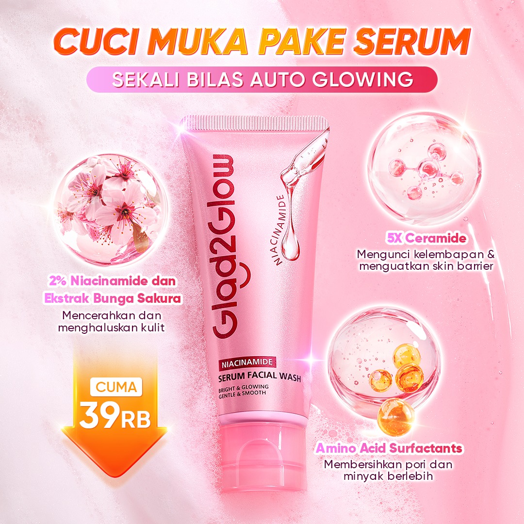Glad 2 Glow.Indonesia  Facebook ad