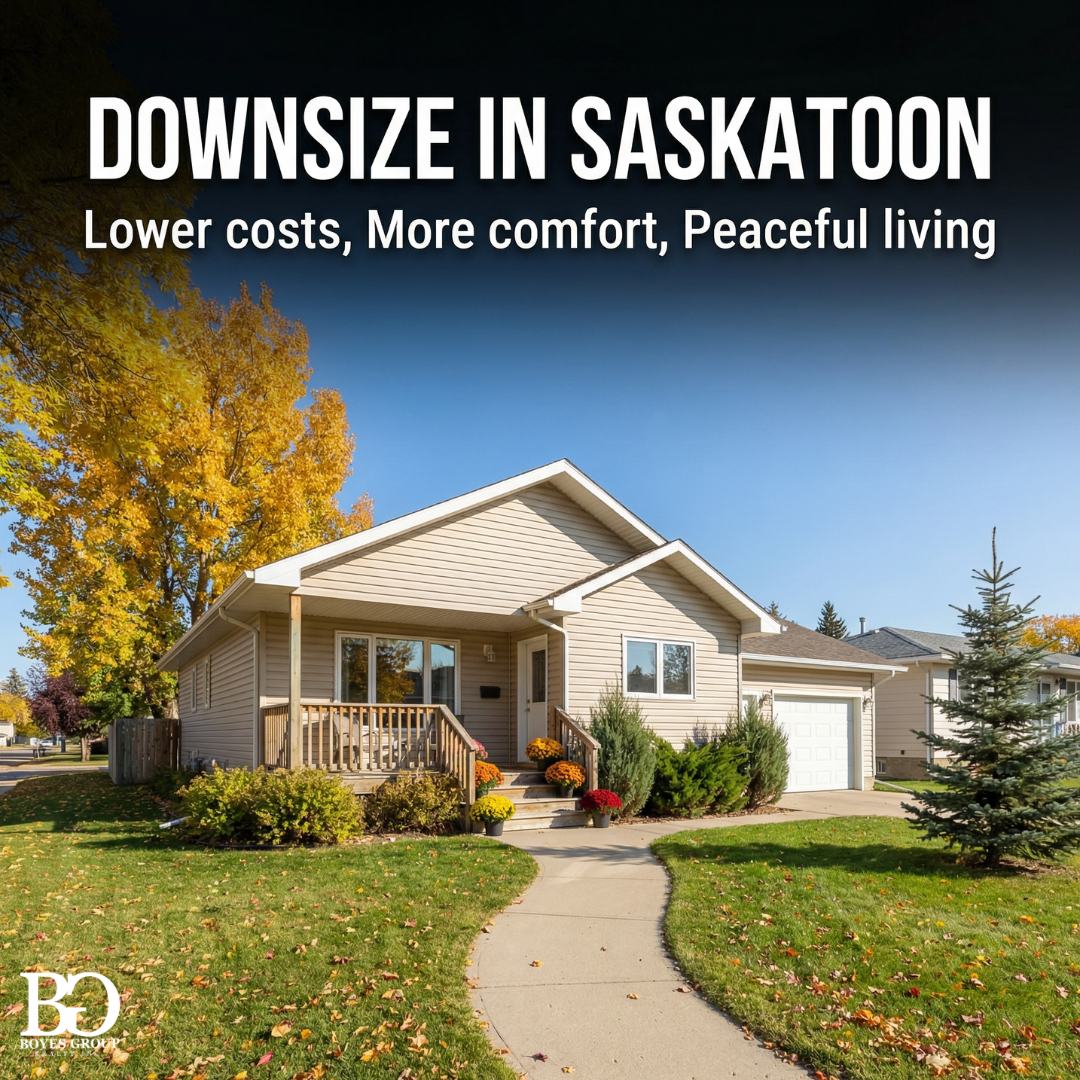 Gerry Scott Saskatoon Real Estate Facebook ad: Downsizing Homes In Saskatoon