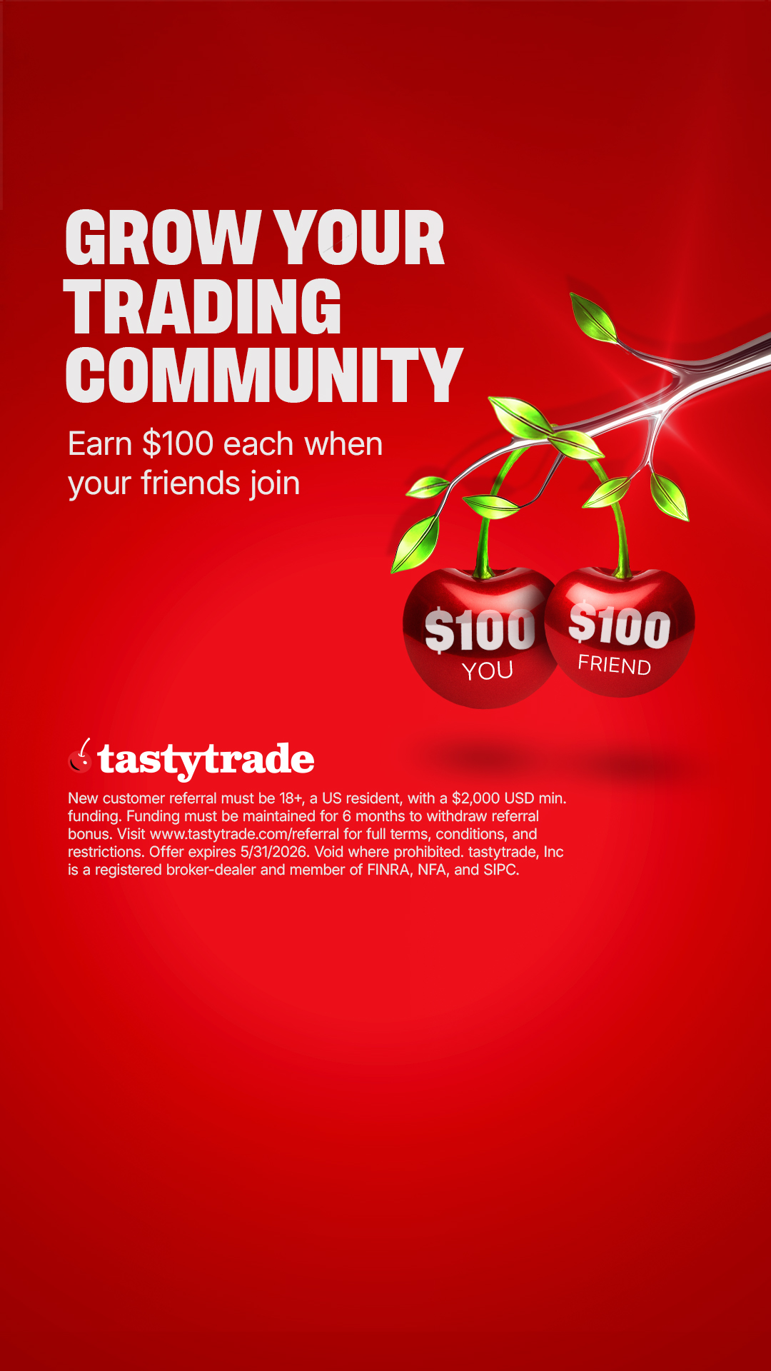 tastytrade Facebook ad