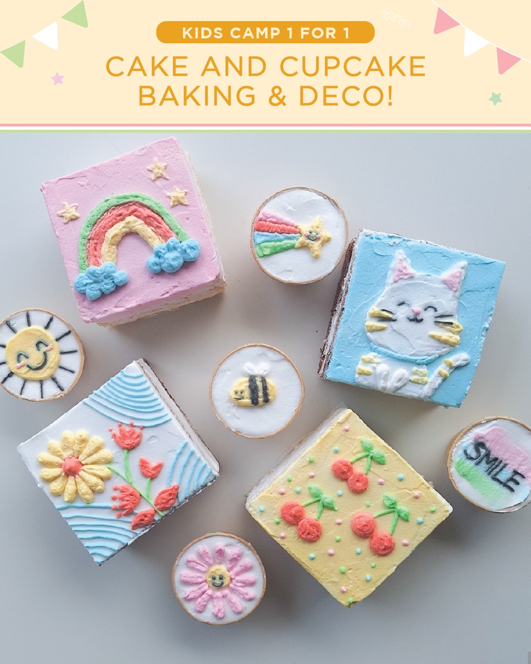 Phoon Huat Pte Ltd Facebook ad: School holidays = bake, play & learn