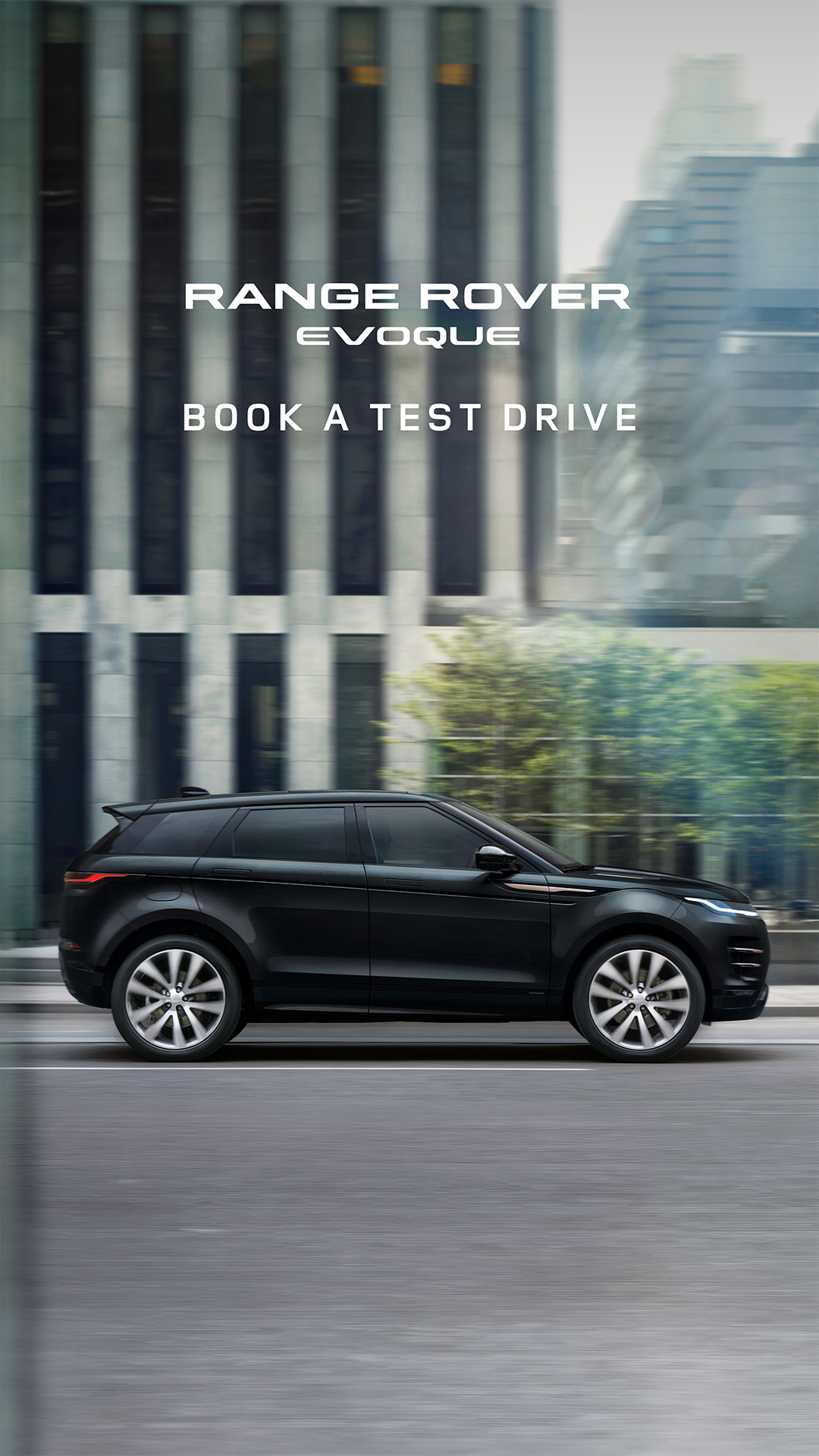 Range Rover Facebook ad