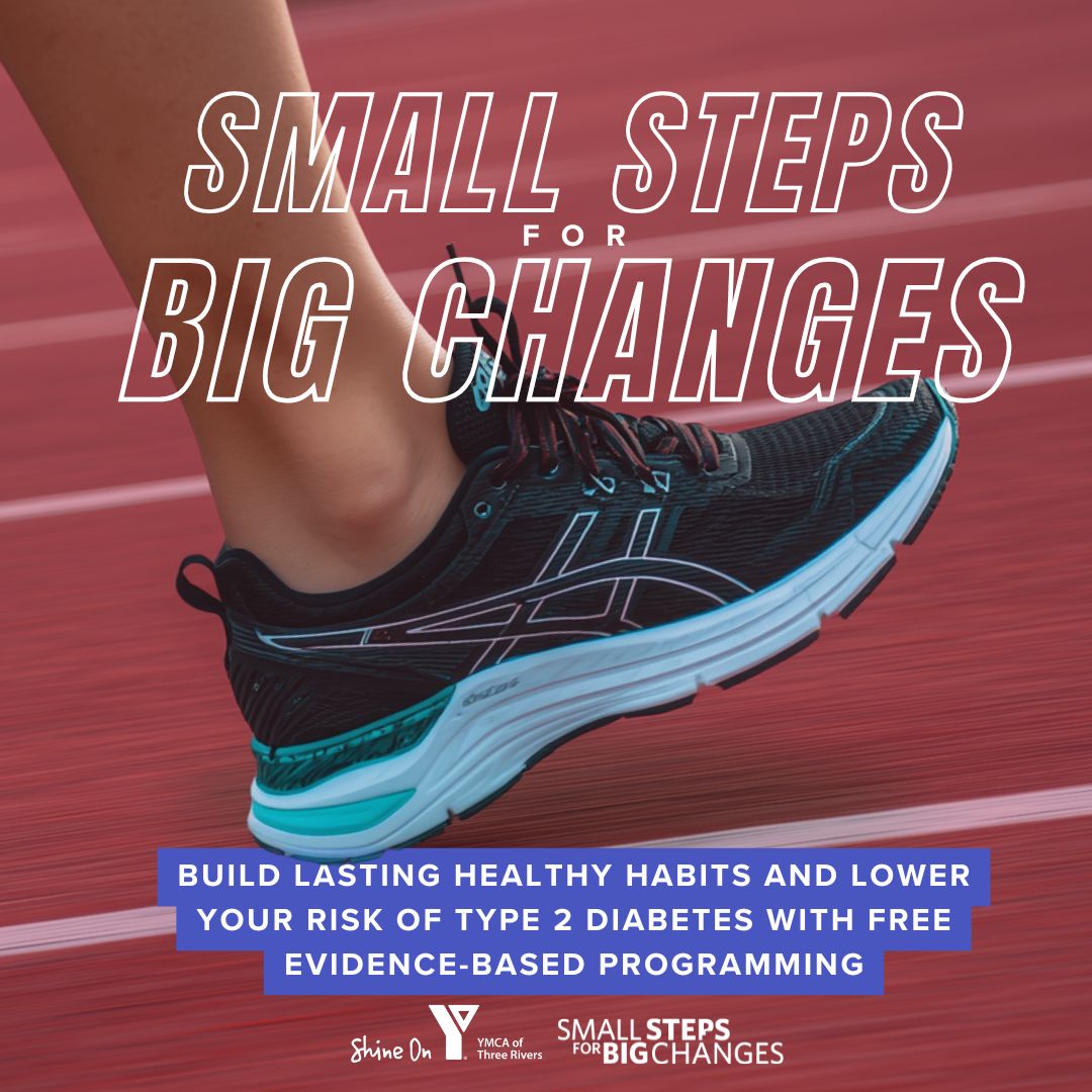 YMCA of Three Rivers - Waterloo Region Facebook ad: Small Steps, Big Change
