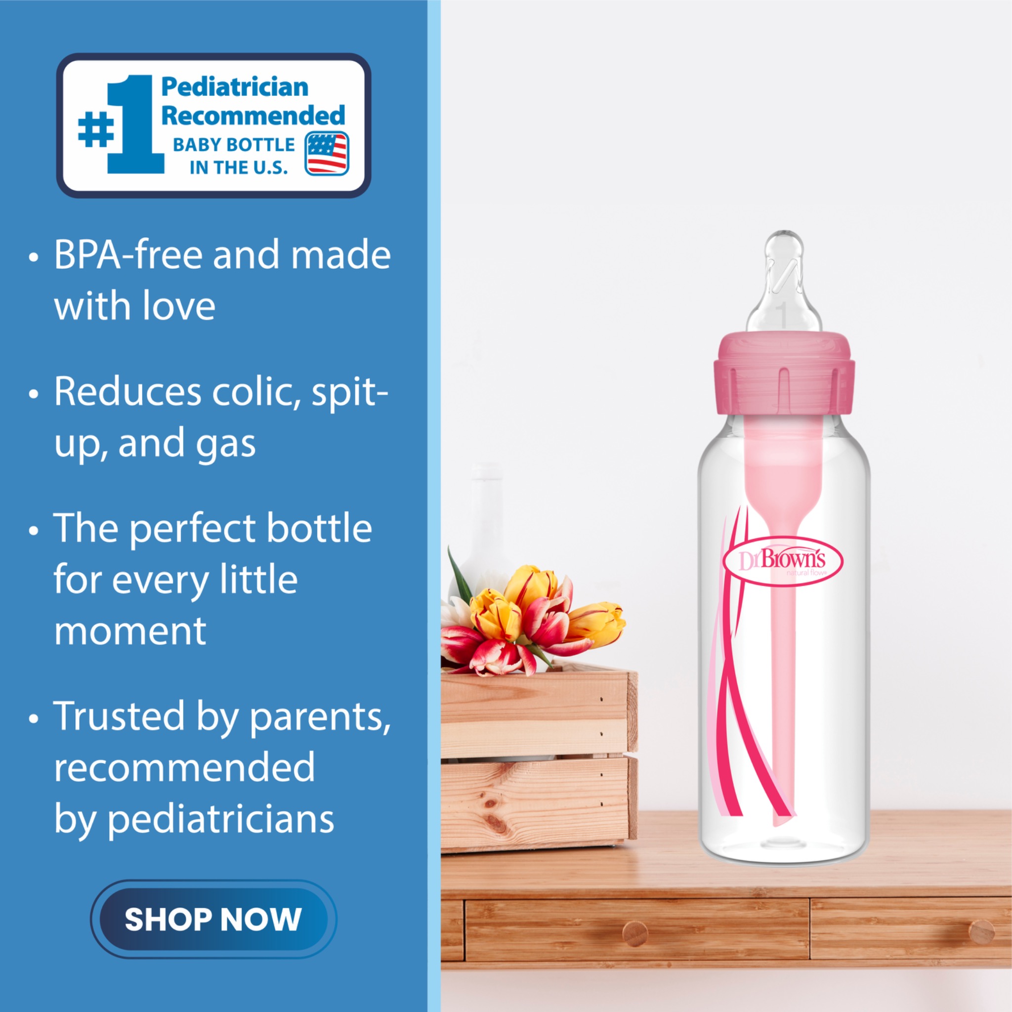 Dr. Brown's India Facebook ad