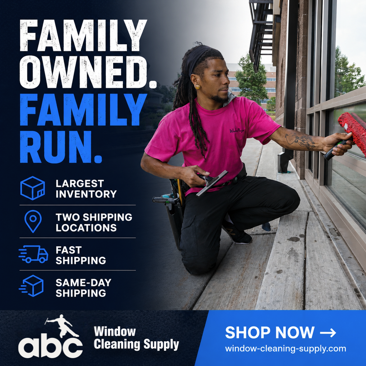 Abc Window Cleaning Supply Facebook ad