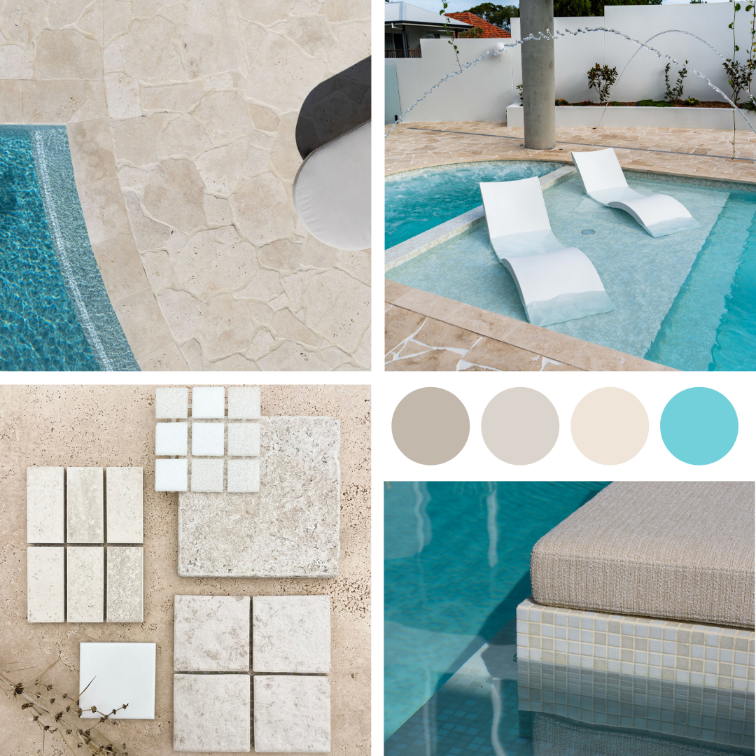 The Pool Tile Company Facebook ad: Working on a new pool project?