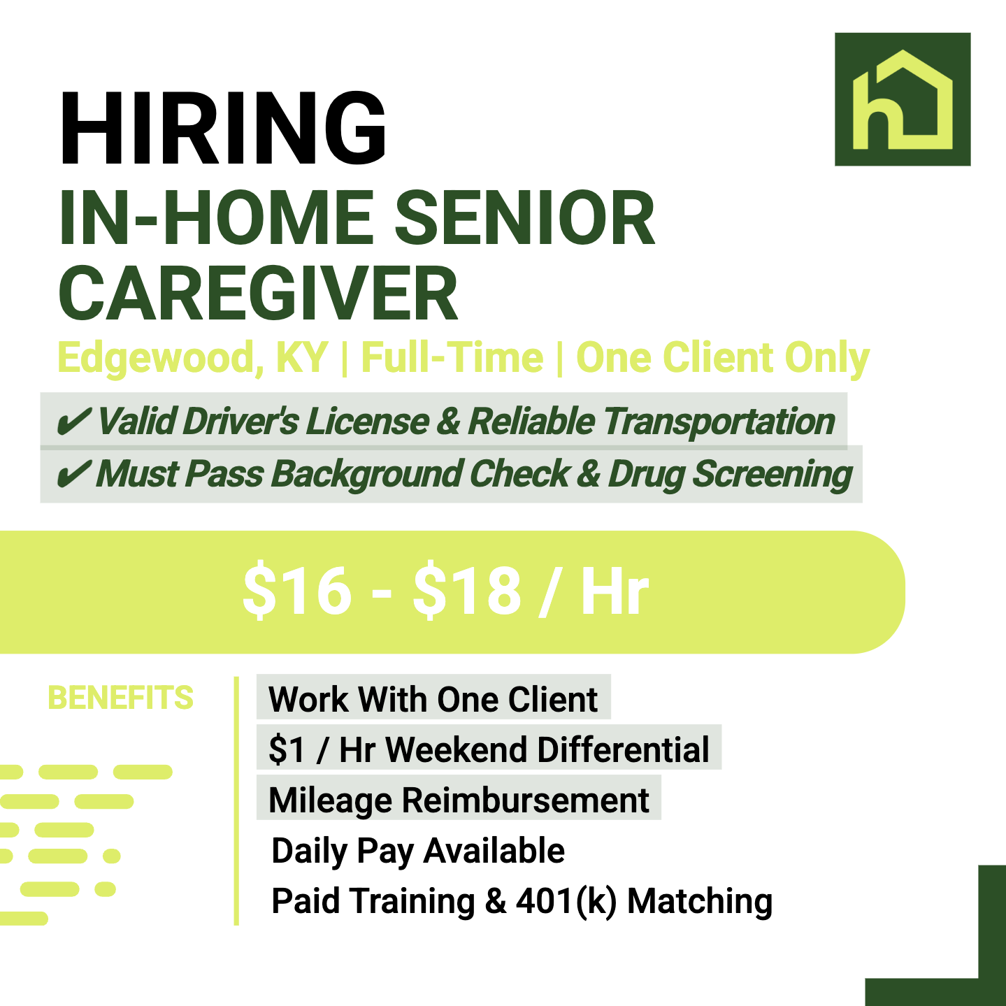 Hireline Healthcare Jobs Facebook ad