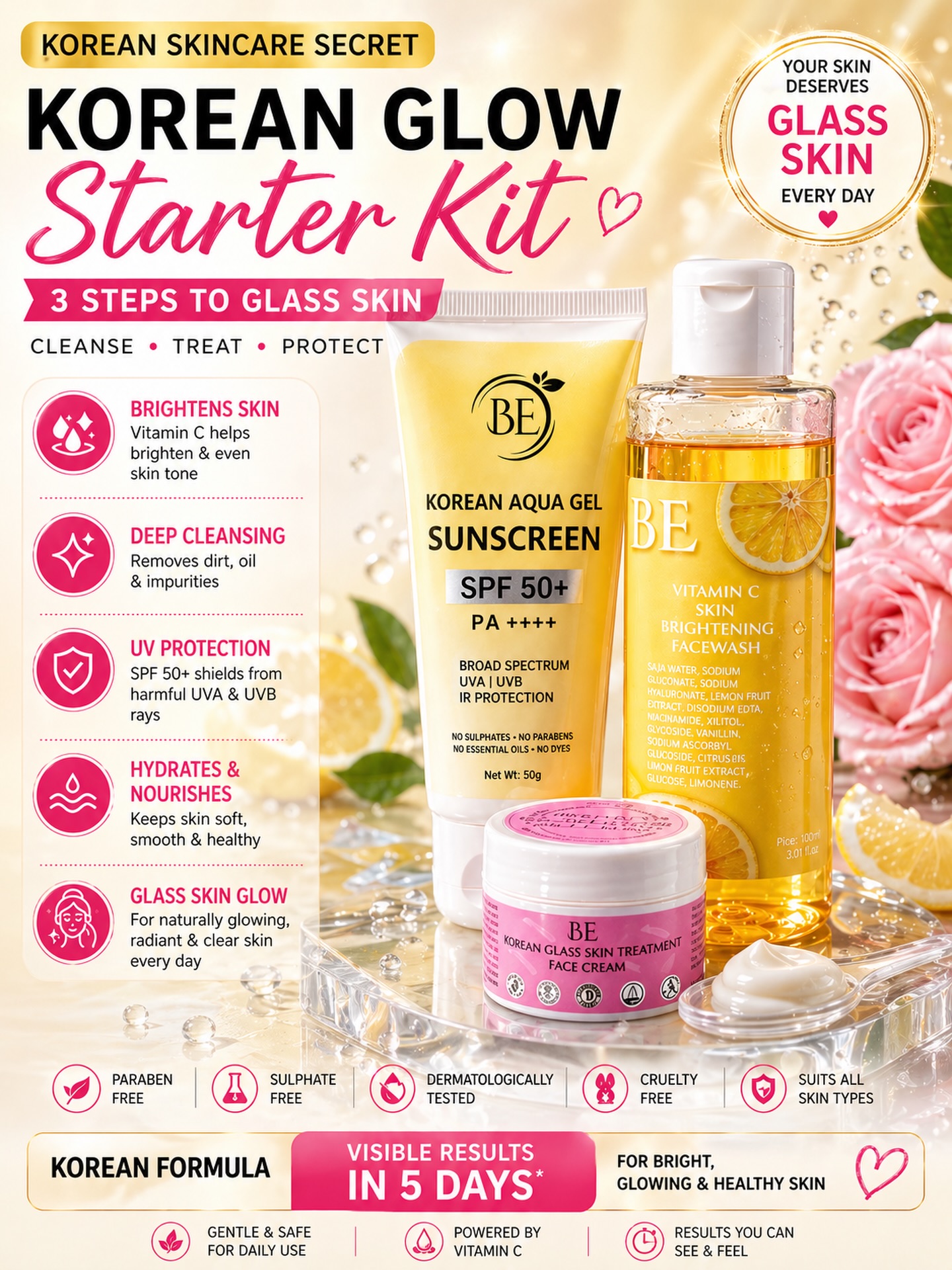 Al SANA Beauty Facebook ad from May 3, 2026