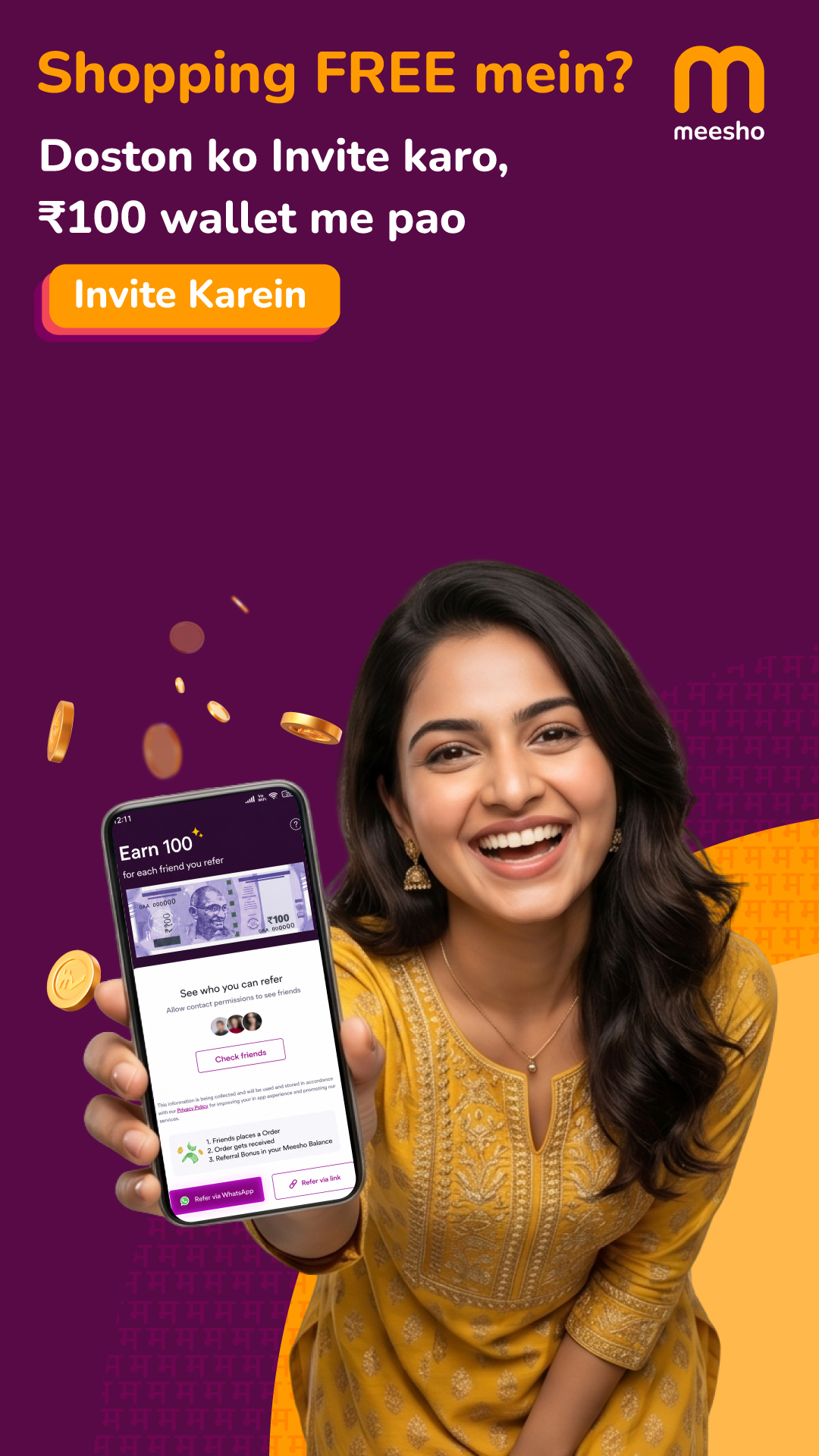 Meesho Facebook ad