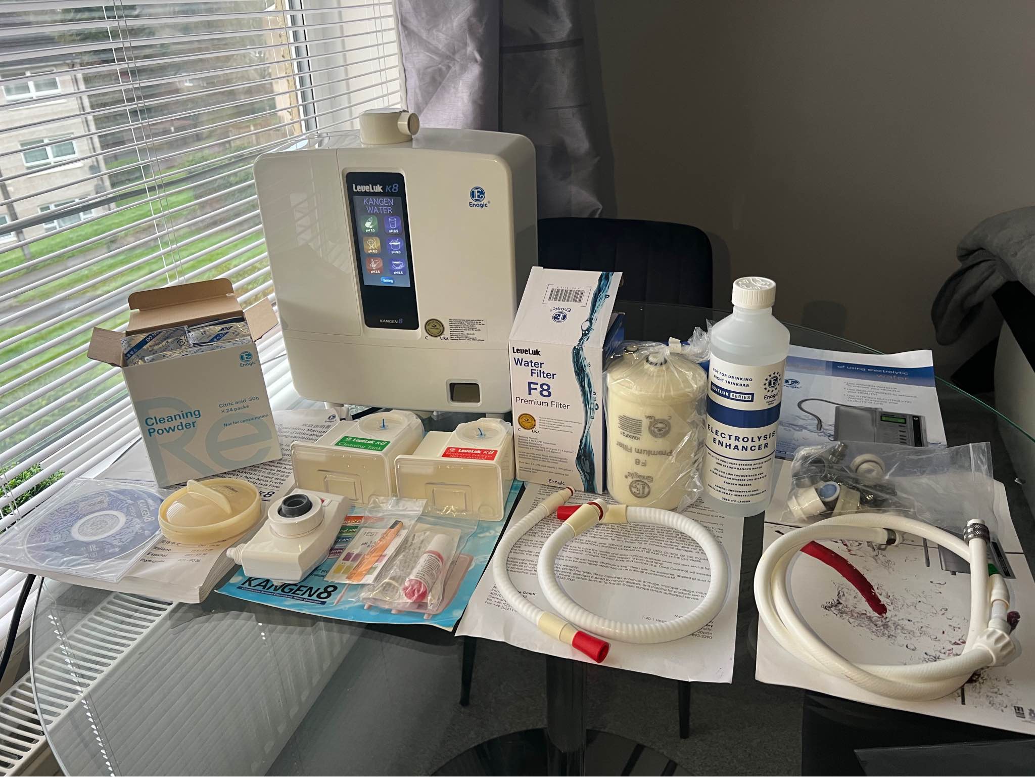 Hristo Hristov Facebook ad: Enagic Leveluk K8, 1 Year 4 Months, Excellent Condition…
