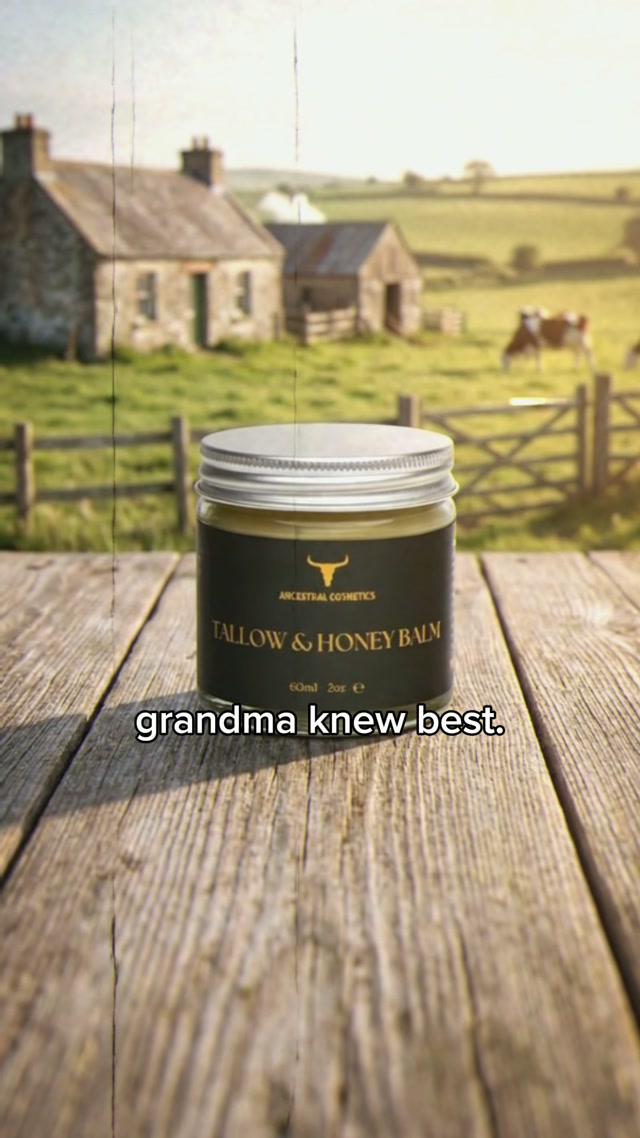 Ancestral Cosmetics Facebook ad: Food for skin!
