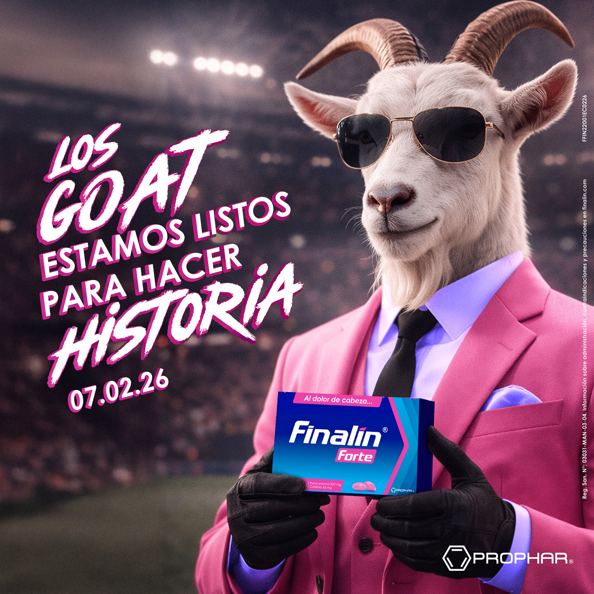 Finalín Facebook ad
