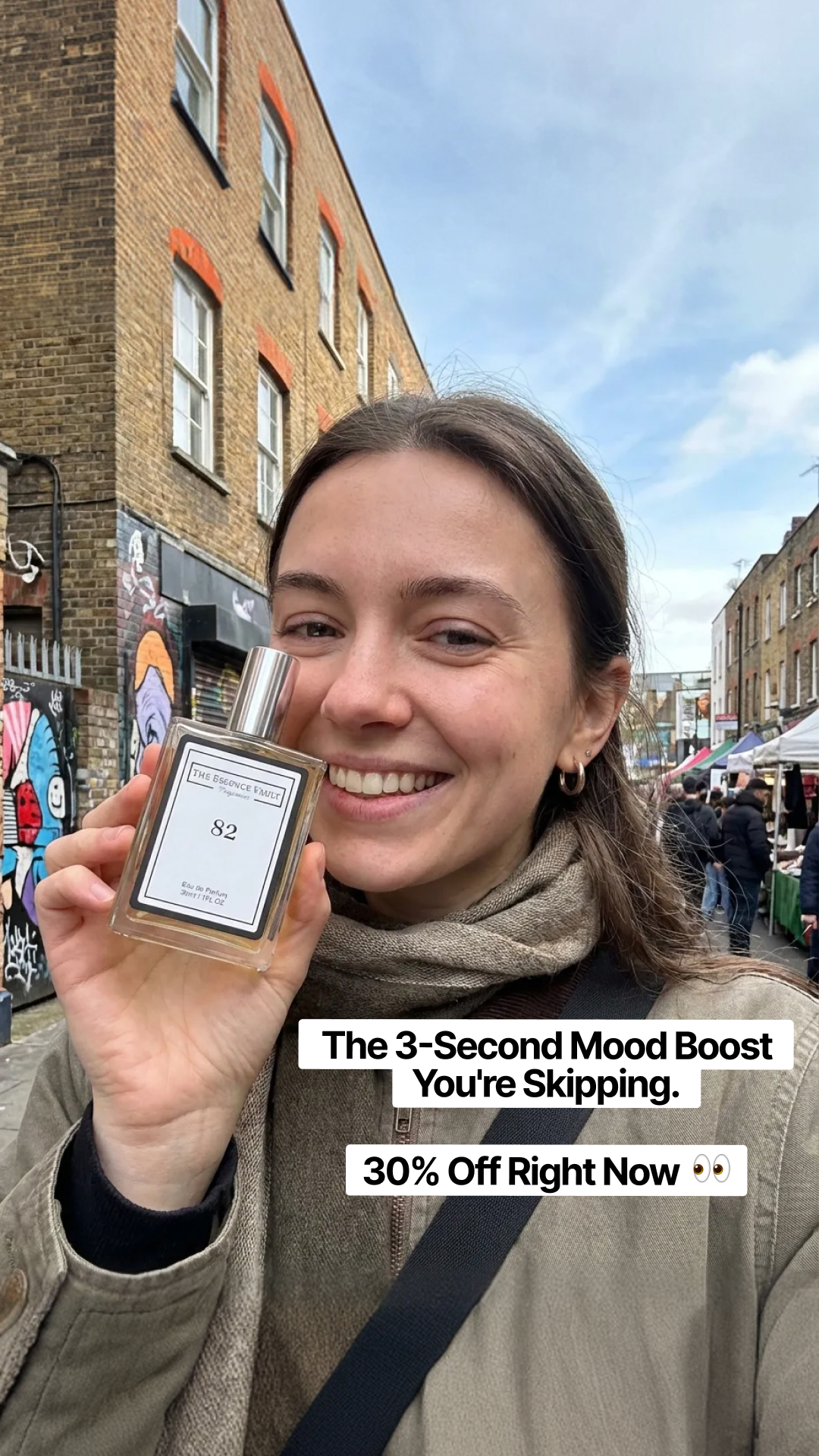 The Essence Vault Facebook ad