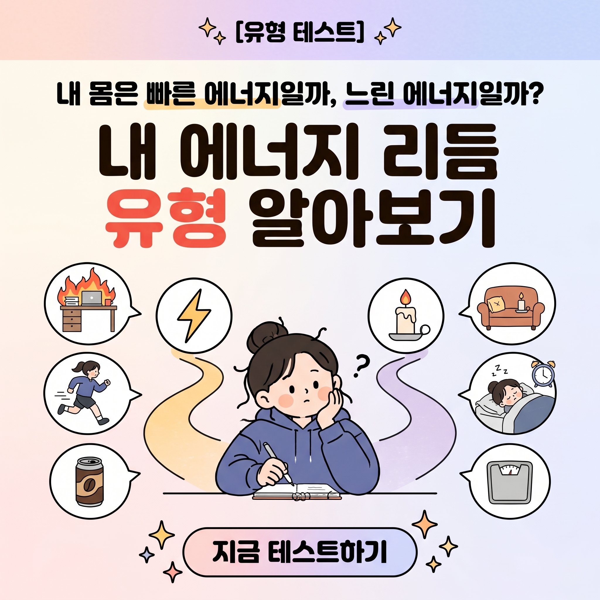 홀썸위크 Facebook ad: (초간편) 내 에너지 유형은?