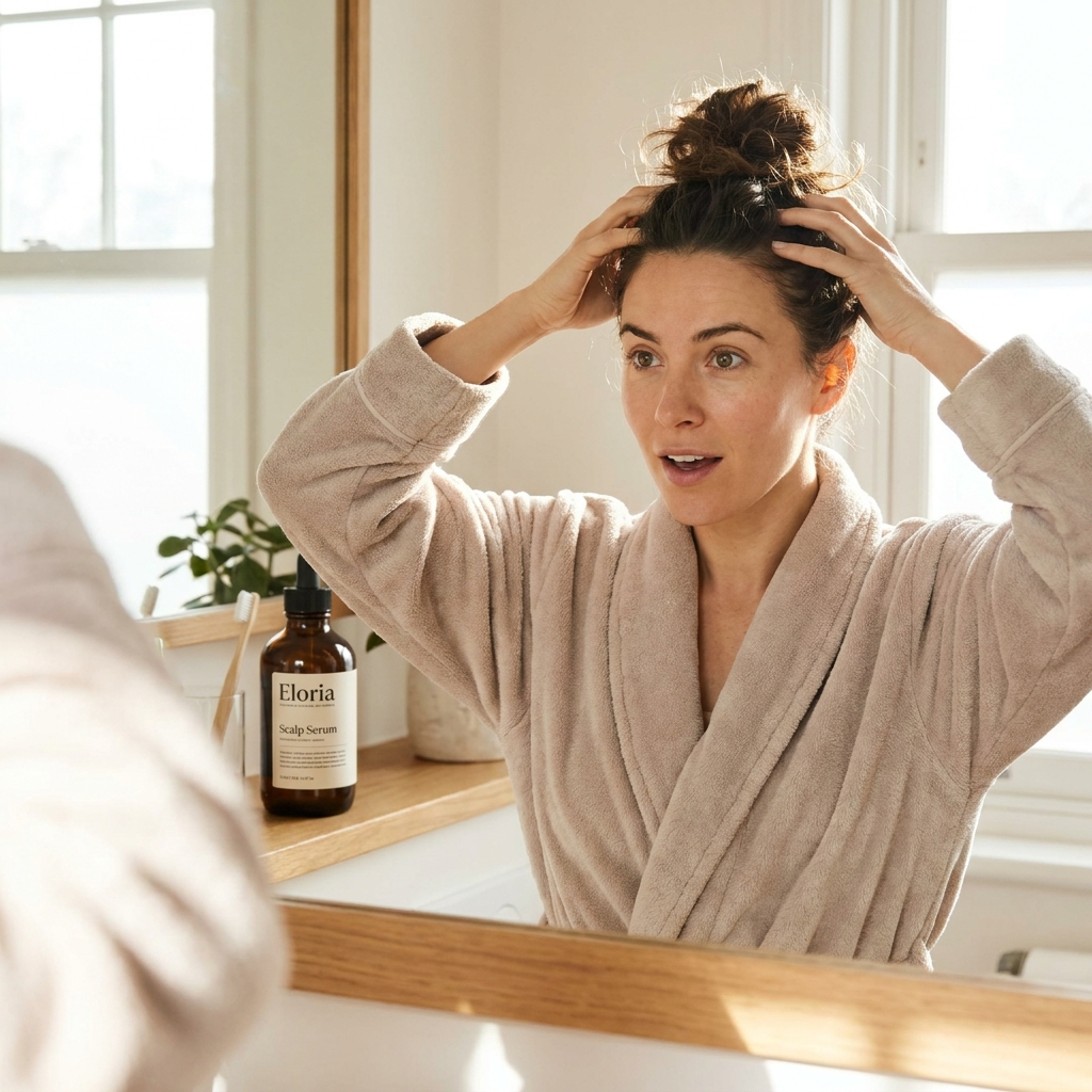 Hair Health Report Facebook ad: Read this if your hair is thinning.