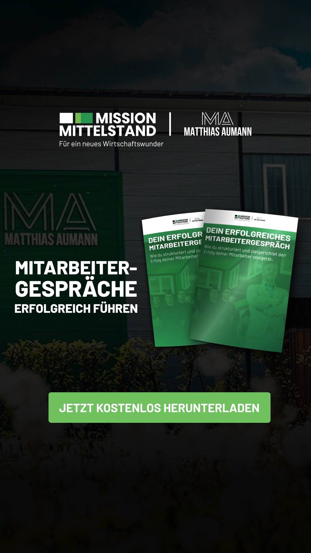 Matthias Aumann Facebook ad from Apr 24, 2026
