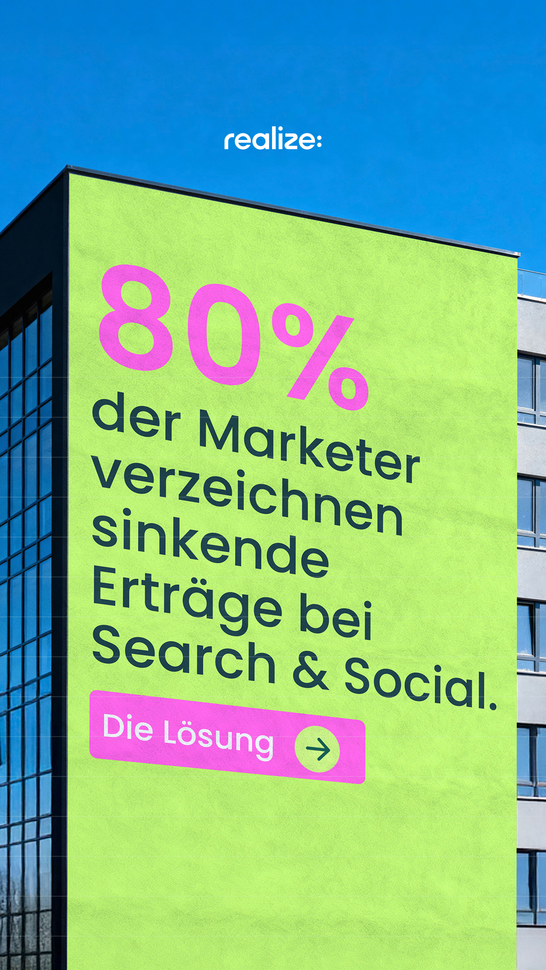 Realize For Advertisers Facebook ad